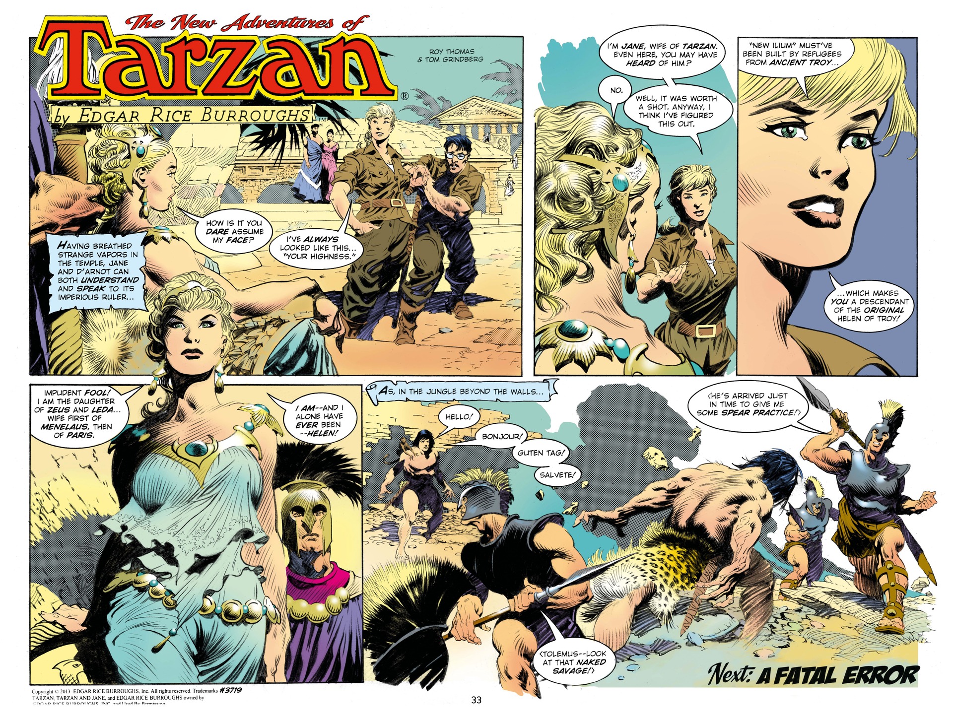 Read online Tarzan: The New Adventures comic -  Issue # TPB - 35