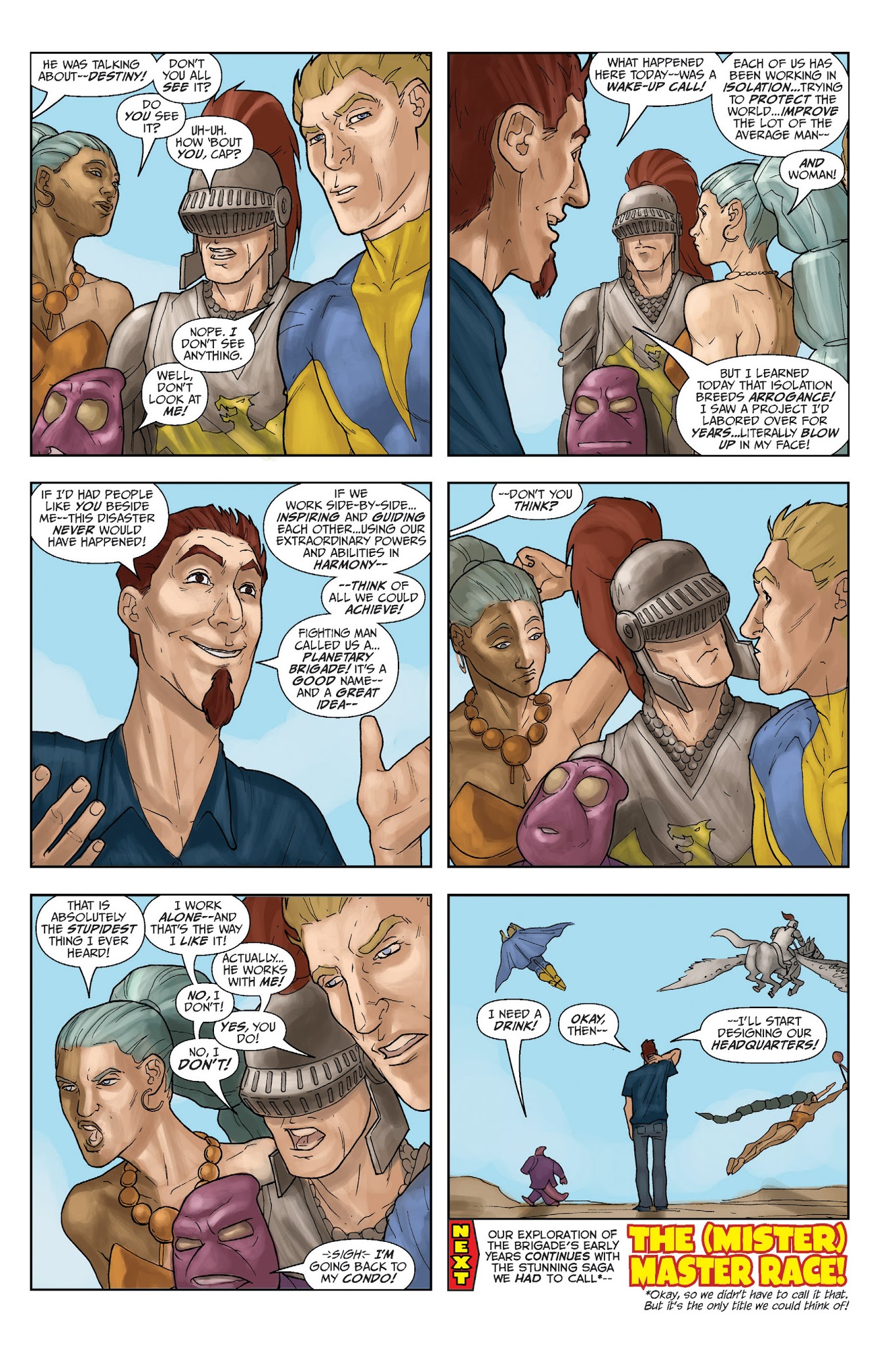 Read online Planetary Brigade comic -  Issue # TPB - 73