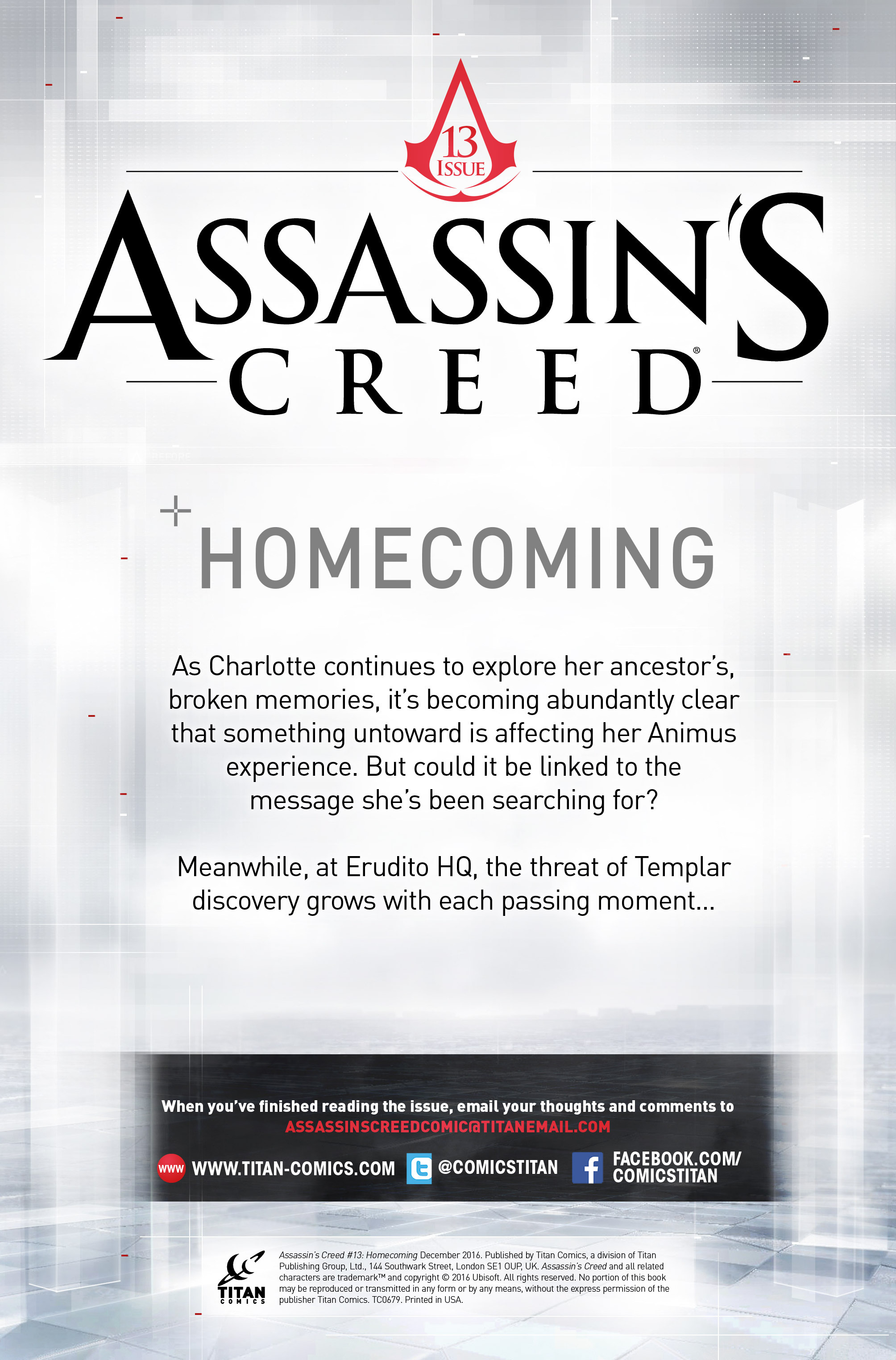Read online Assassin's Creed (2015) comic -  Issue #13 - 2