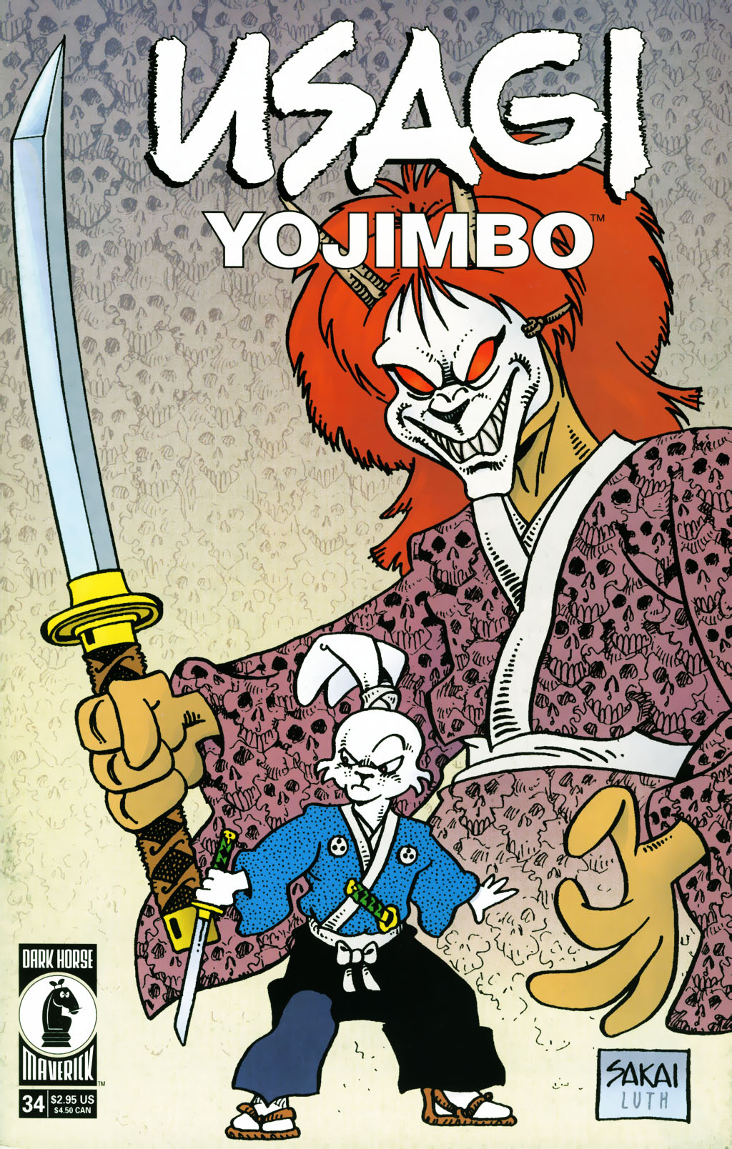 Read online Usagi Yojimbo (1996) comic -  Issue #34 - 1