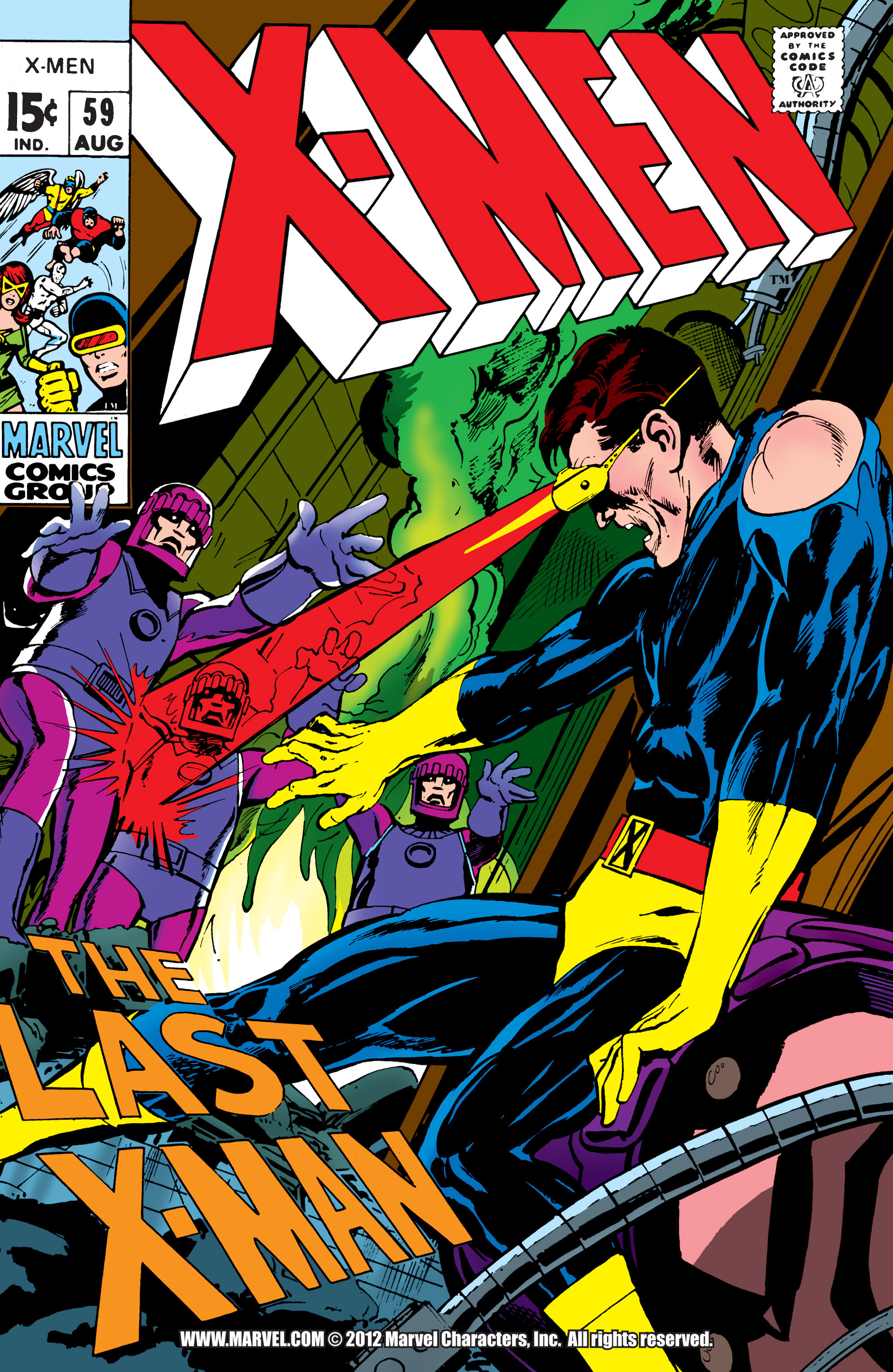 Read online Uncanny X-Men (1963) comic -  Issue #59 - 1