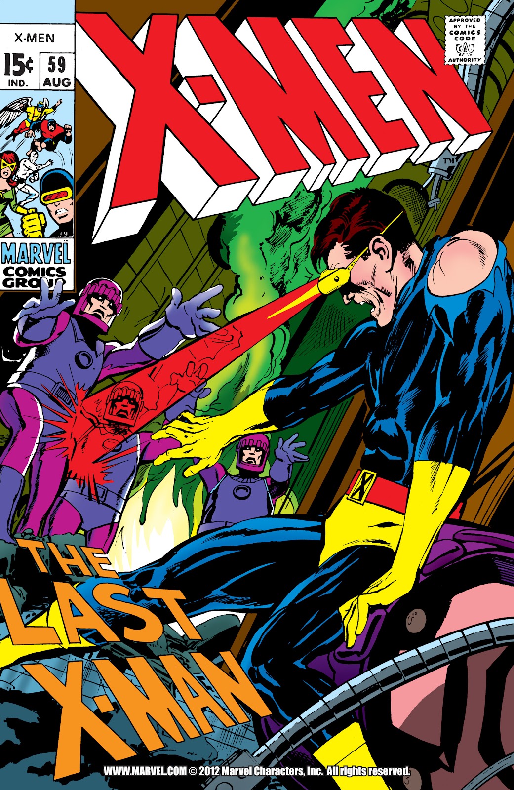 Uncanny X-Men (1963) issue 59 - Page 1