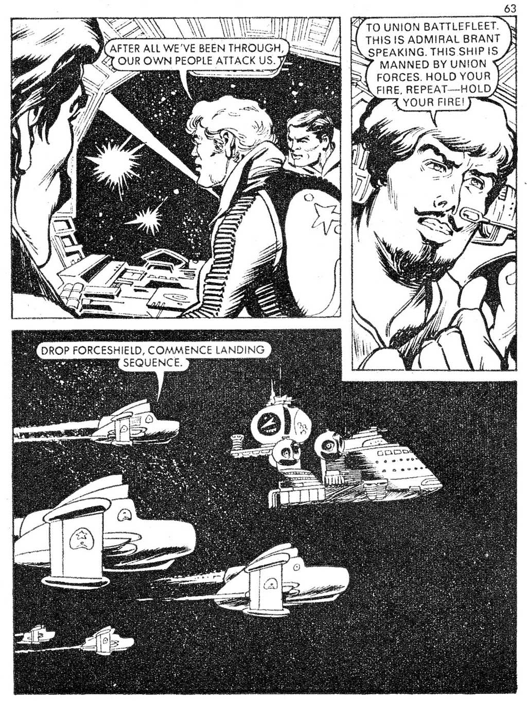 Read online Starblazer comic -  Issue #14 - 63