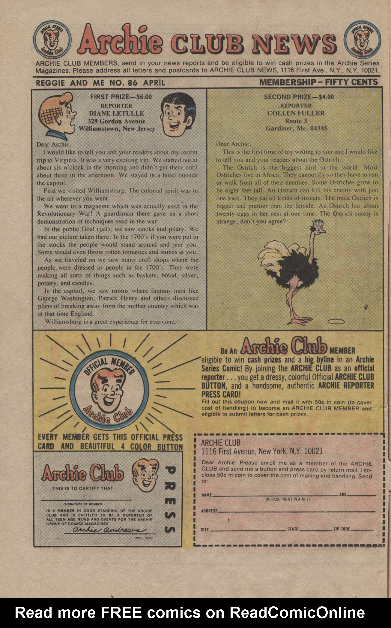 Read online Reggie and Me (1966) comic -  Issue #86 - 26