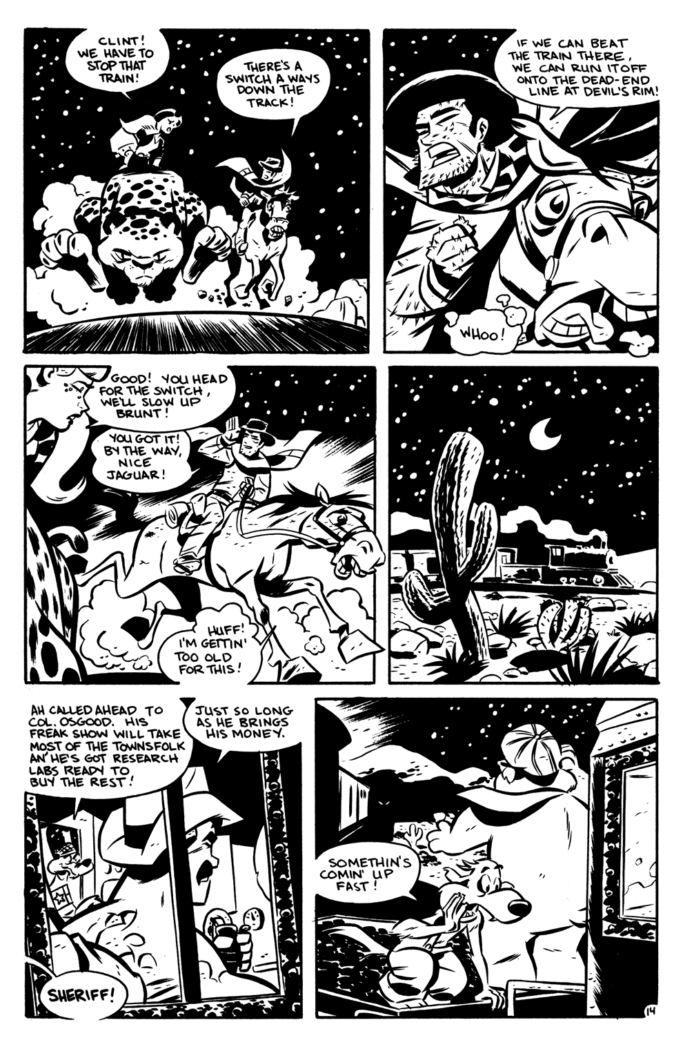 Read online Mutant, Texas: Tales of Sheriff Ida Red comic -  Issue #4 - 16