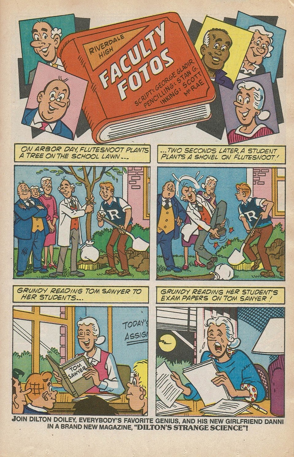Read online Faculty Funnies comic -  Issue #3 - 21