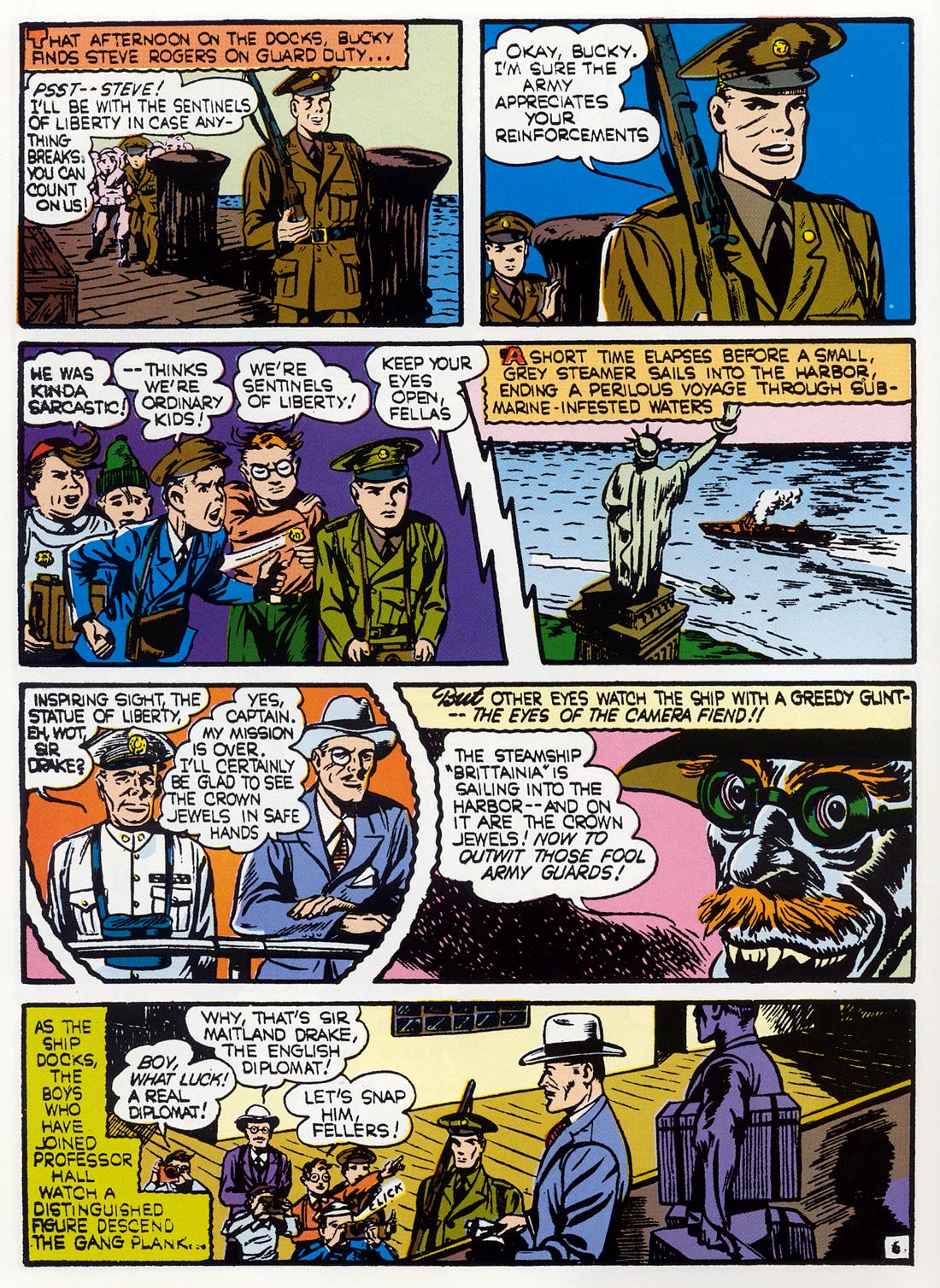 Captain America Comics 6 Page 6