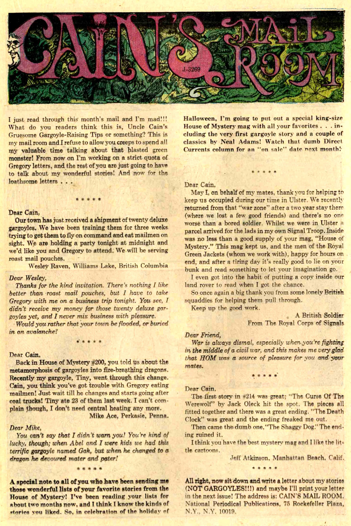 Read online House of Mystery (1951) comic -  Issue #220 - 20