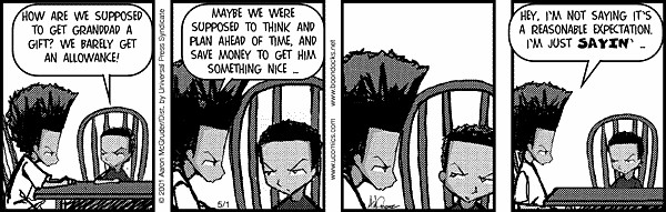 Read online The Boondocks Collection comic -  Issue # Year 2001 - 121