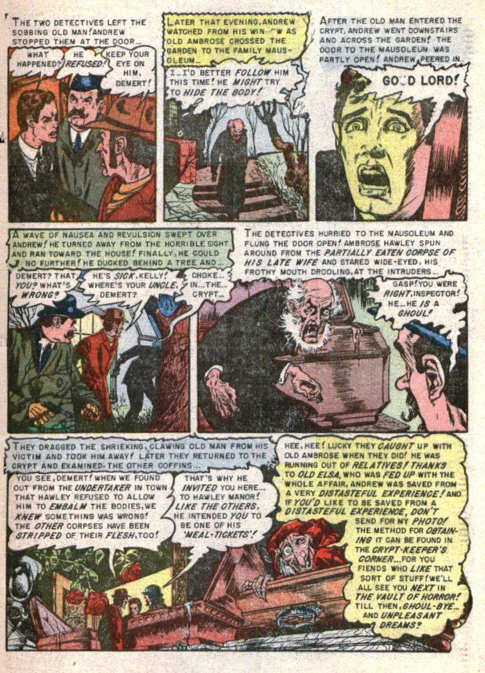 Read online Tales From The Crypt (1950) comic -  Issue #30 - 32