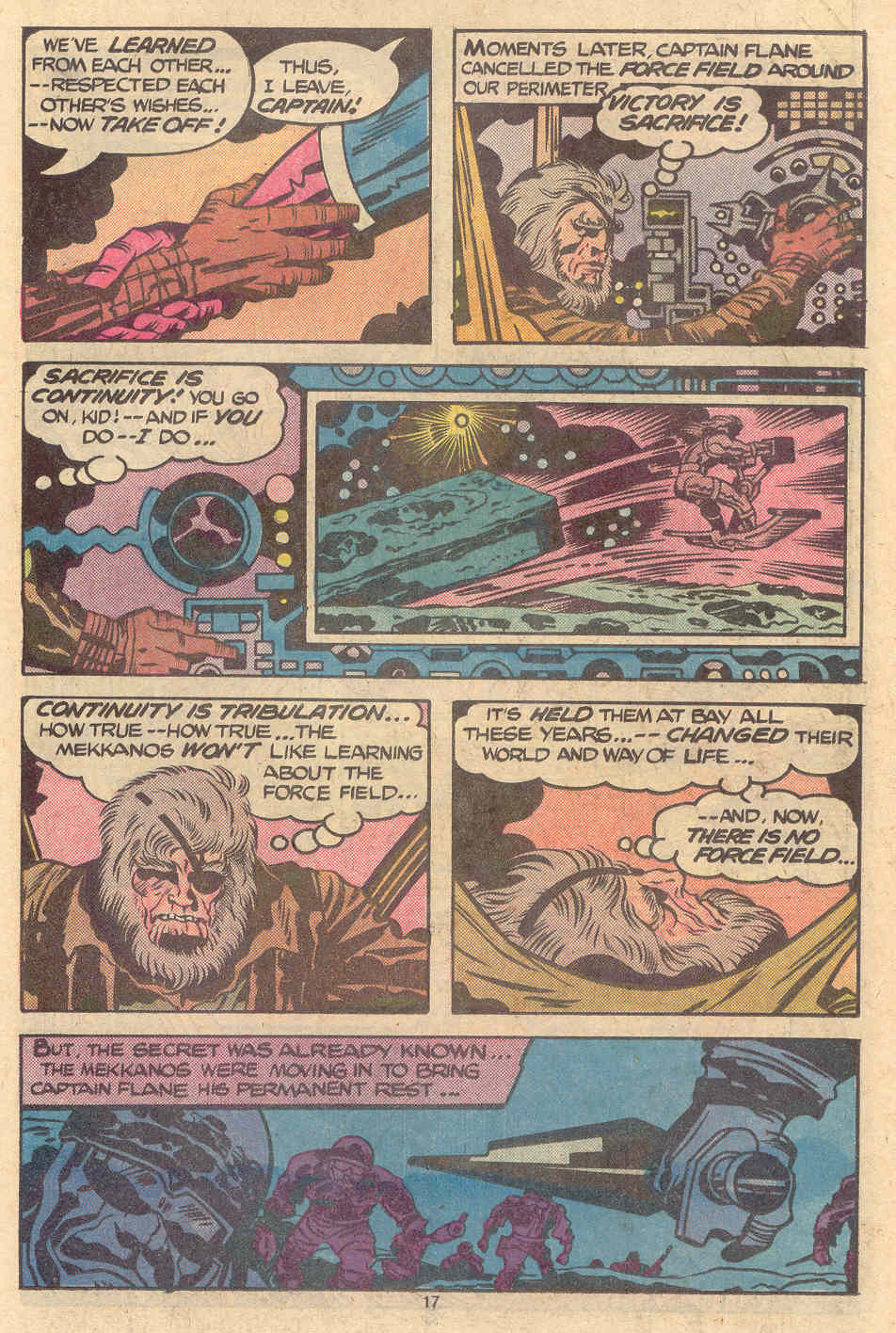 Read online Captain Victory and the Galactic Rangers (1981) comic -  Issue #12 - 21