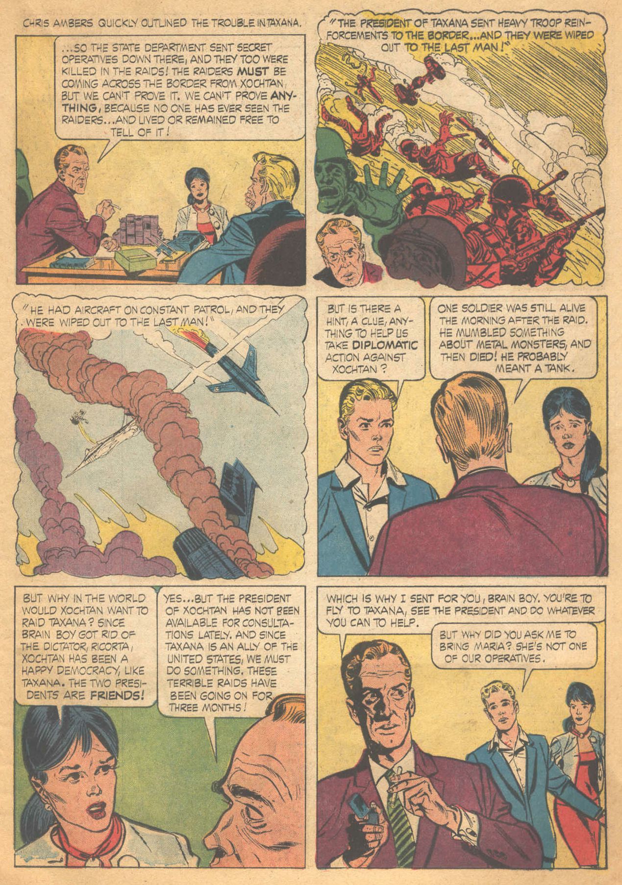 Read online Brain Boy (1962) comic -  Issue #5 - 7