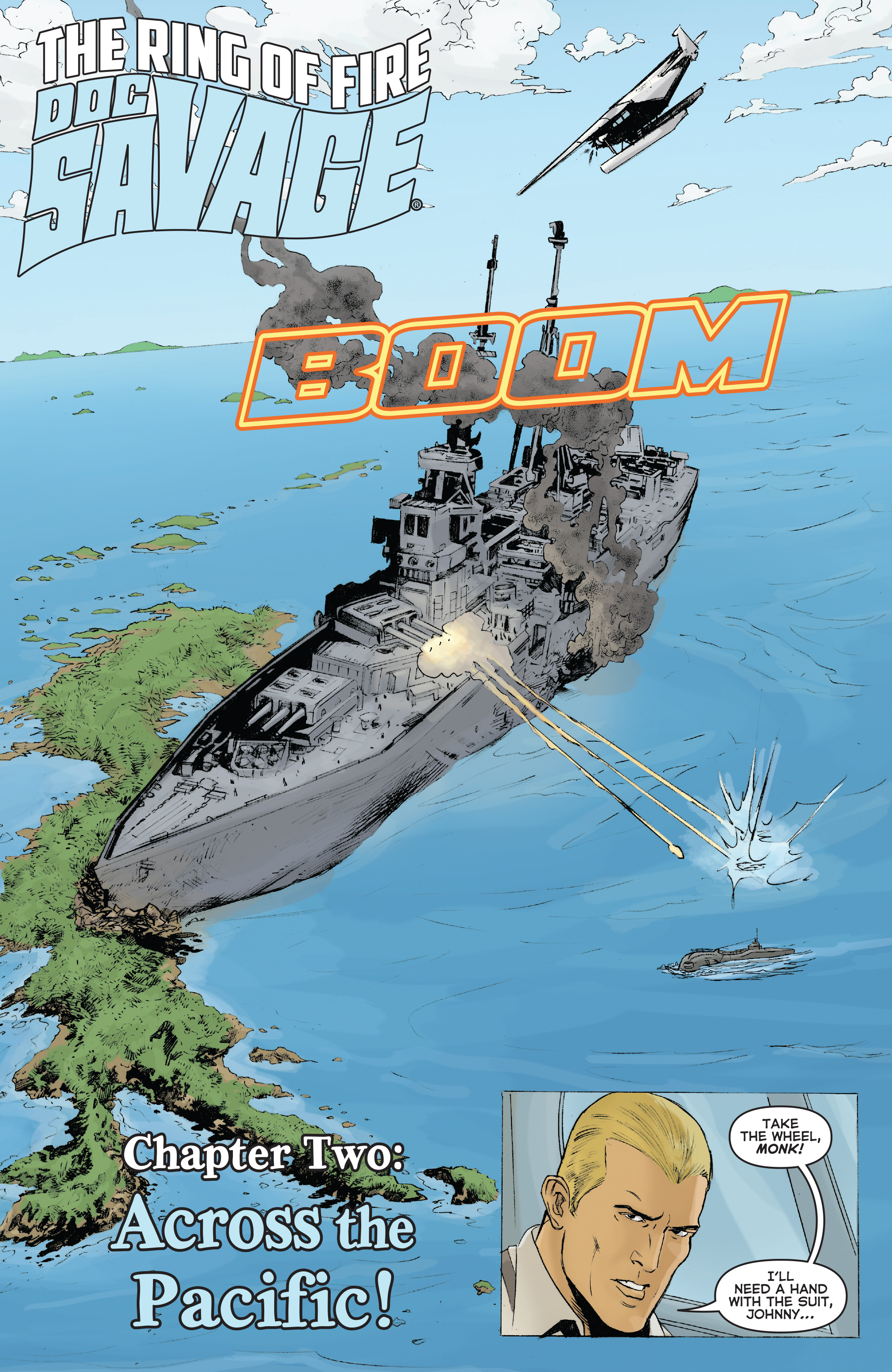 Read online Doc Savage: Ring Of Fire comic -  Issue #2 - 5