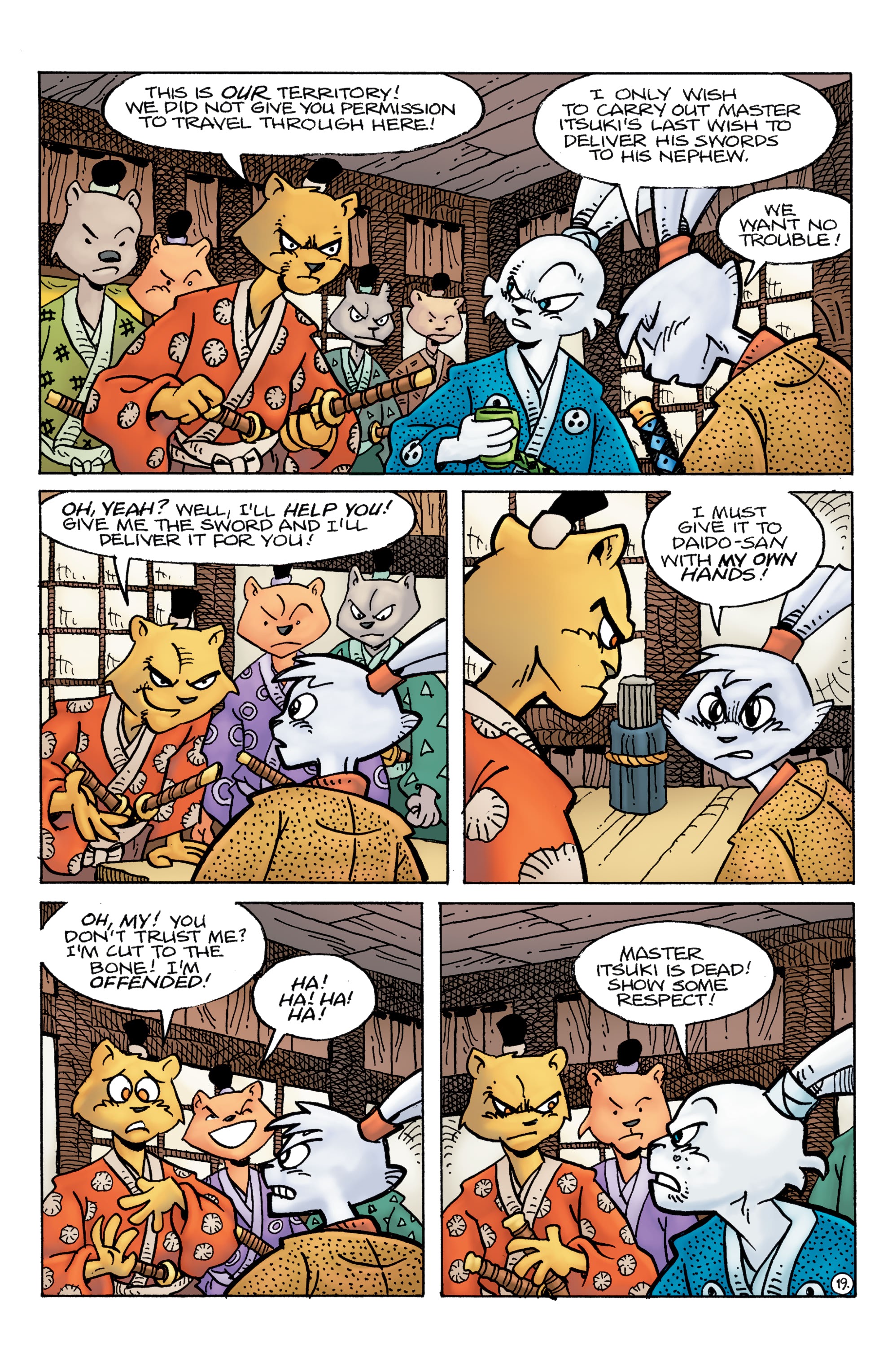Read online Usagi Yojimbo (2019) comic -  Issue #20 - 21