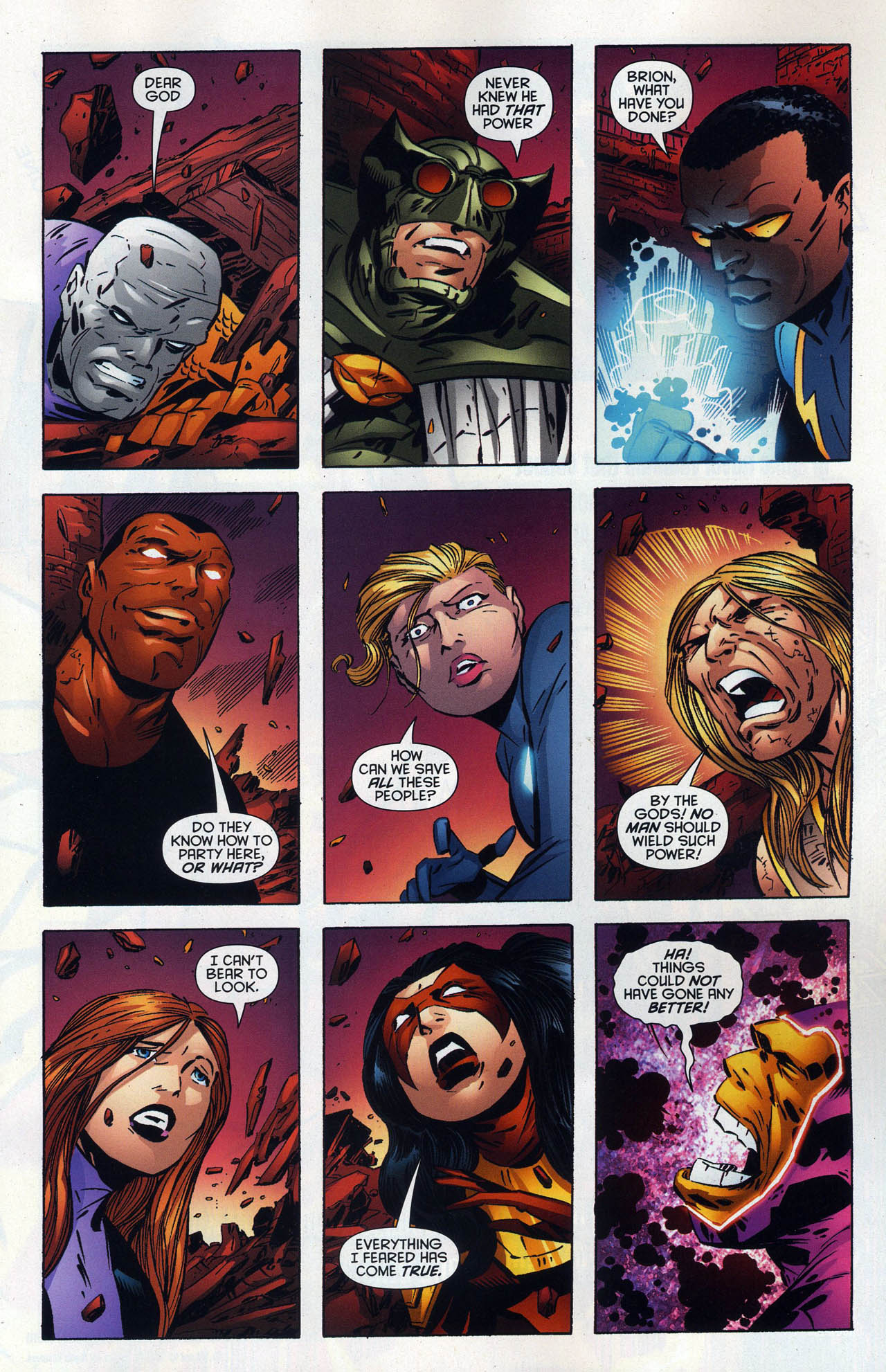 Read online The Outsiders (2009) comic -  Issue #39 - 23