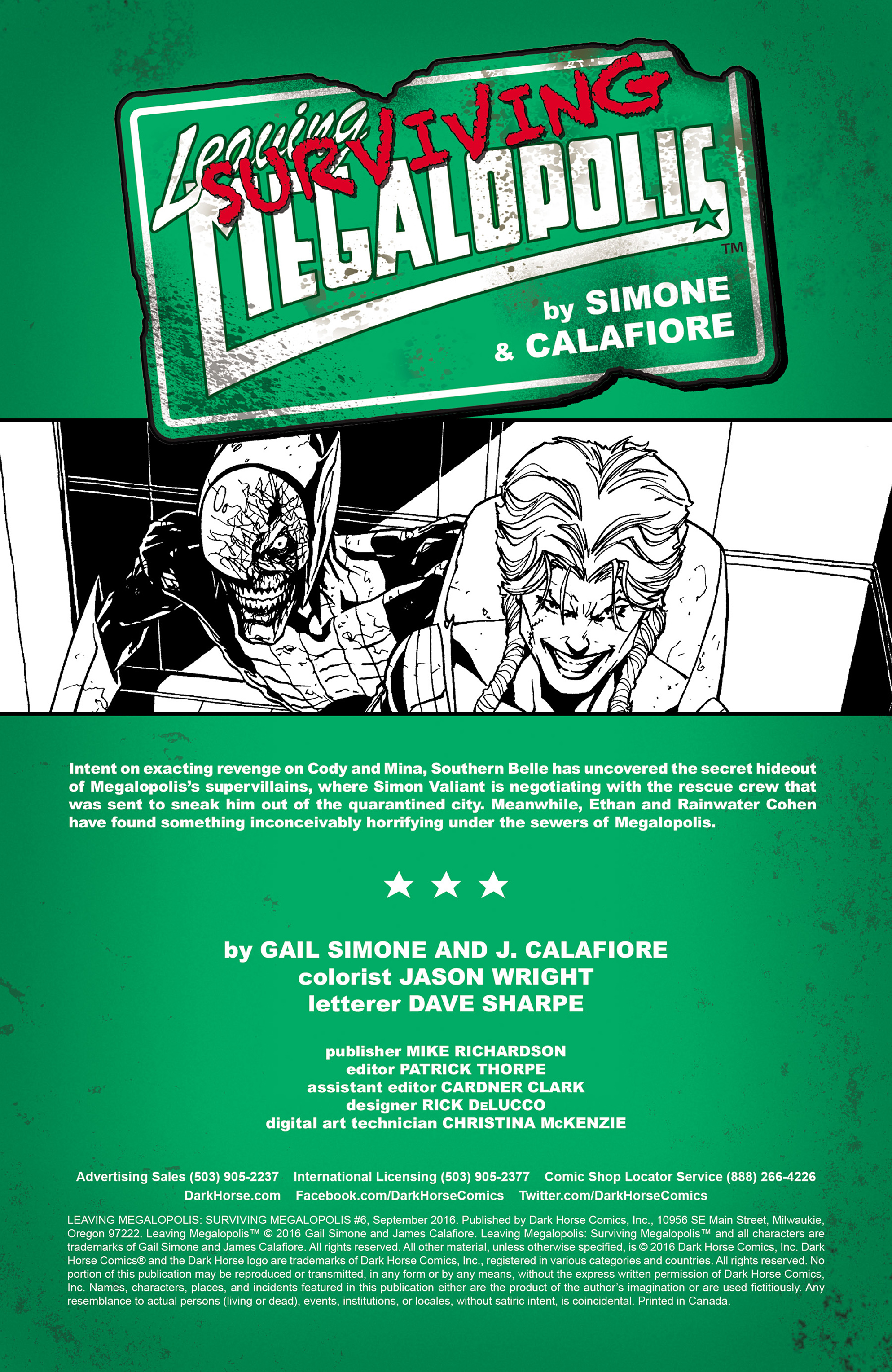 Read online Leaving Megalopolis: Surviving Megalopolis comic -  Issue #6 - 2