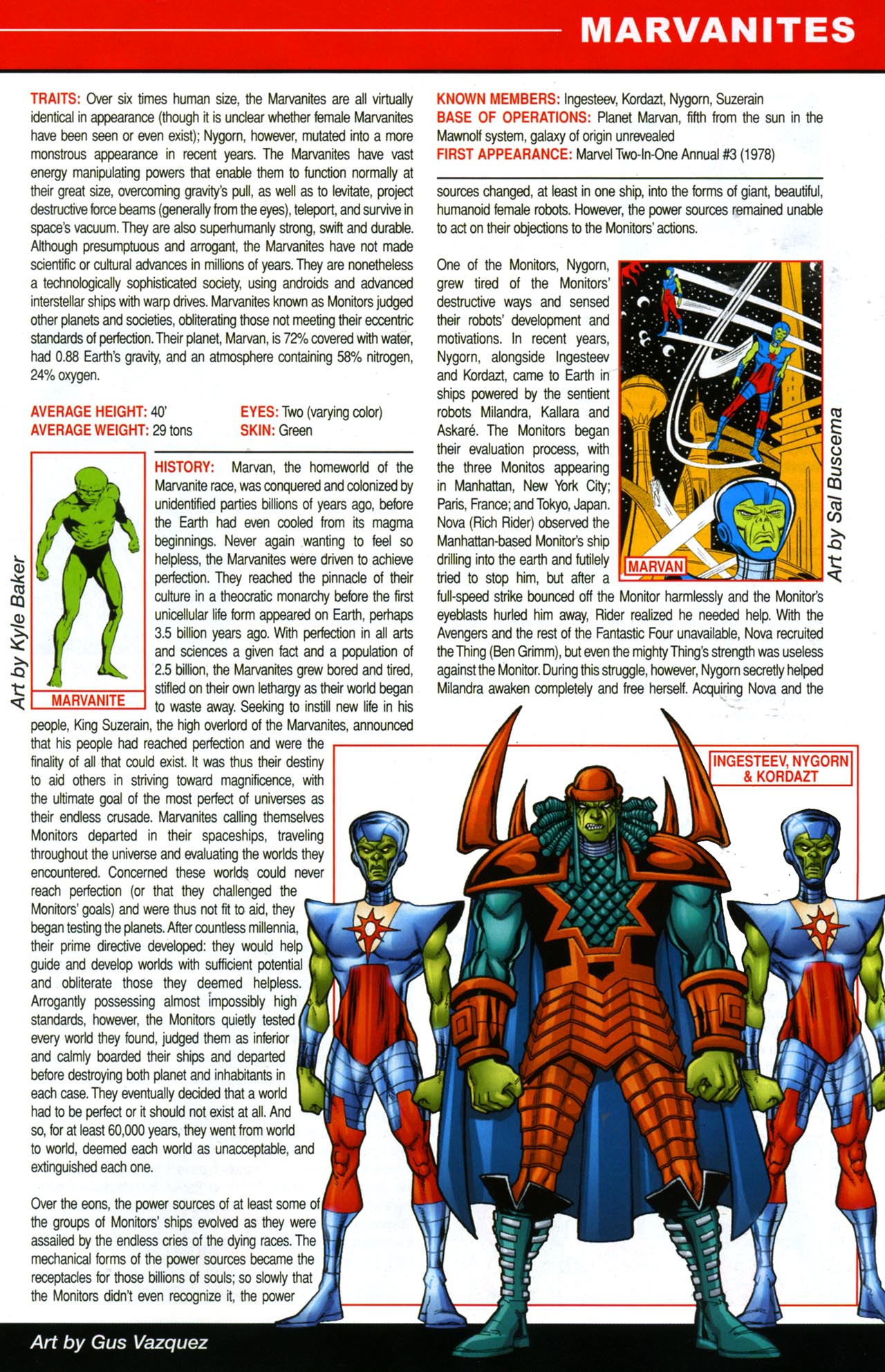 Read online Official Handbook of the Marvel Universe A To Z Update comic -  Issue #4 - 31