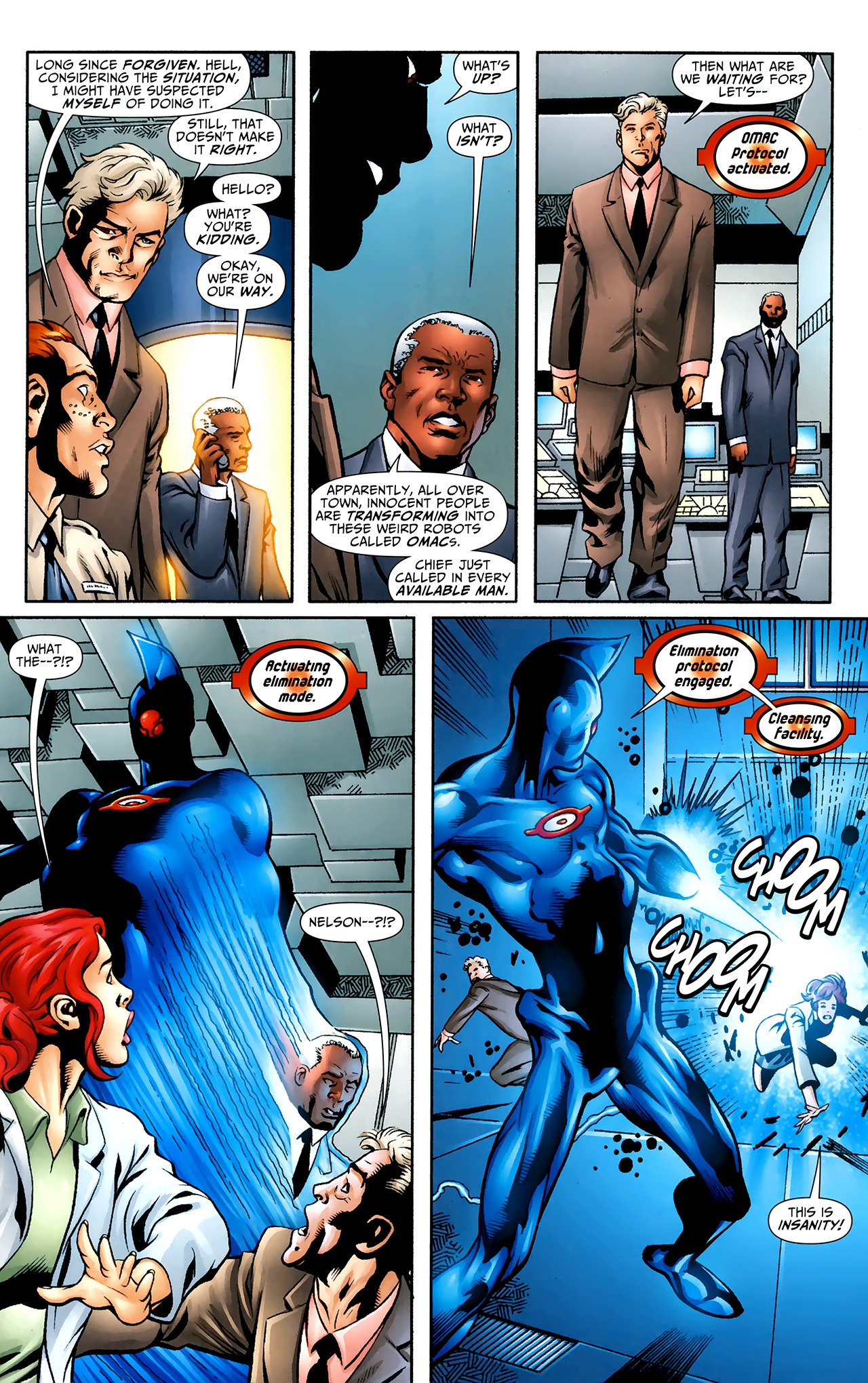Read online DC Universe: Legacies comic -  Issue #10 - 18