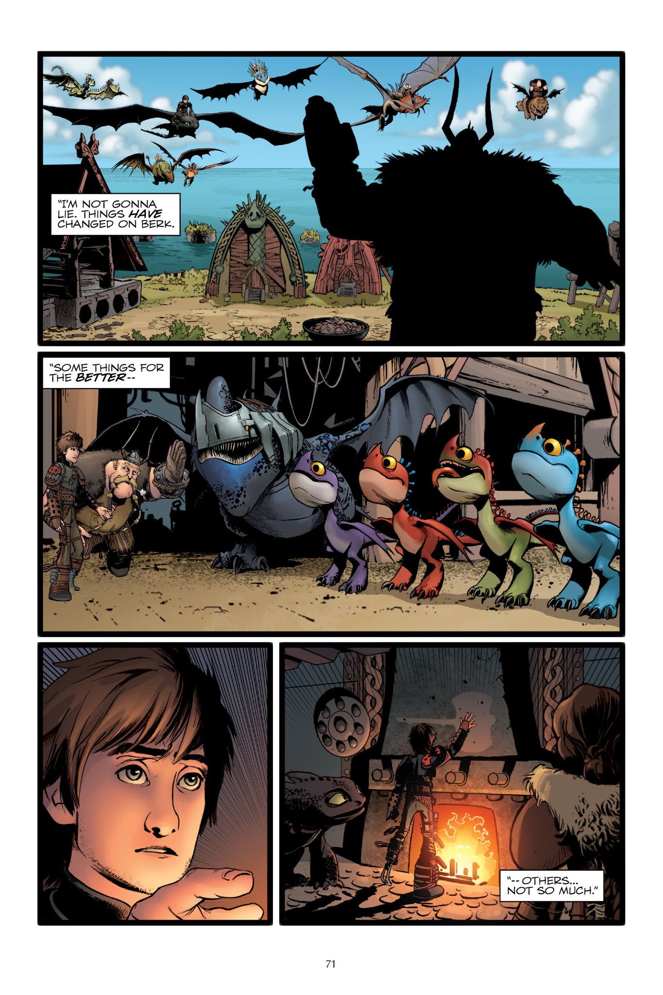 Read online How To Train Your Dragon: The Serpent's Heir comic -  Issue # TPB - 71