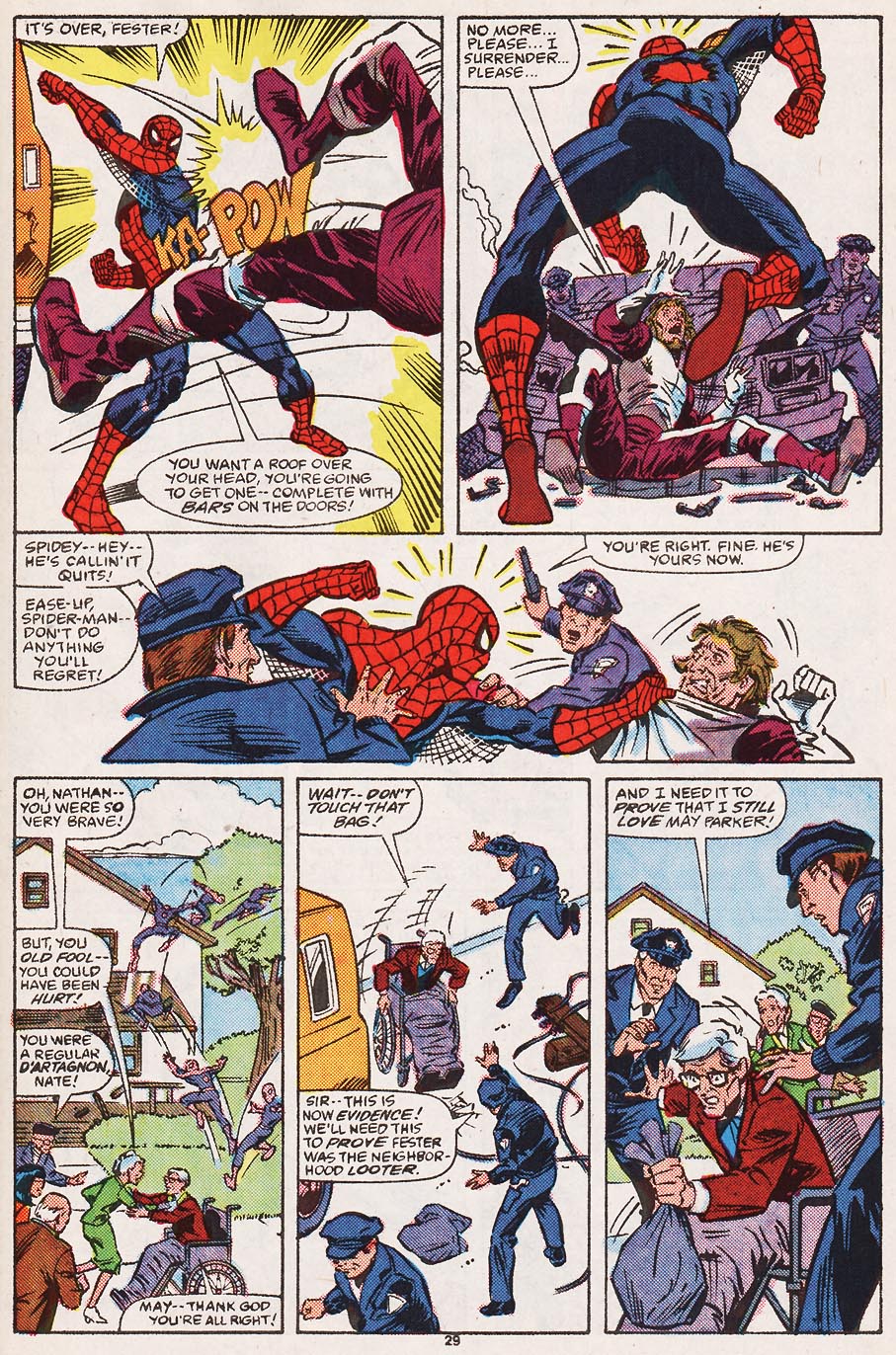 Read online Web of Spider-Man (1985) comic -  Issue #39 - 23