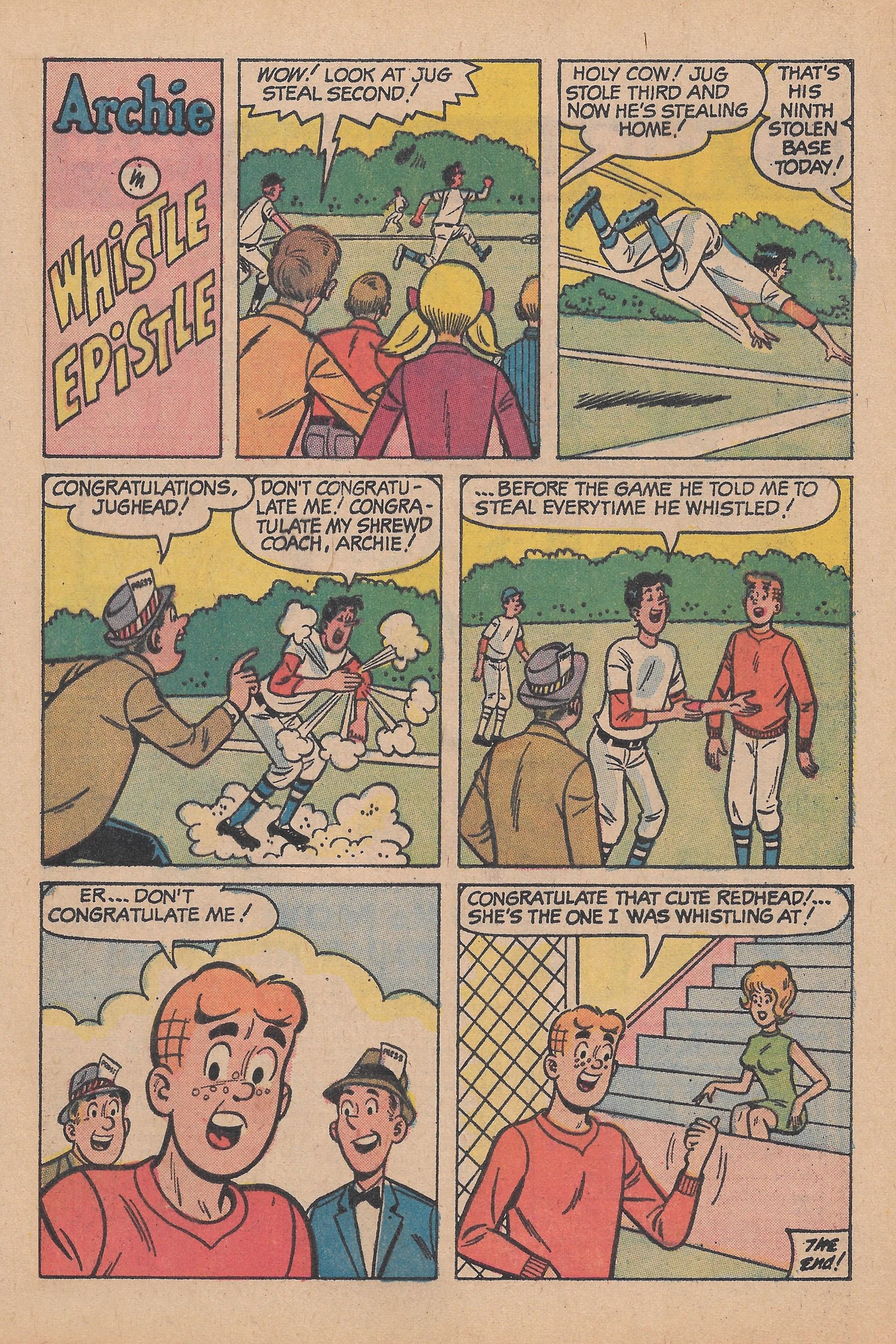 Read online Archie's TV Laugh-Out comic -  Issue #19 - 33