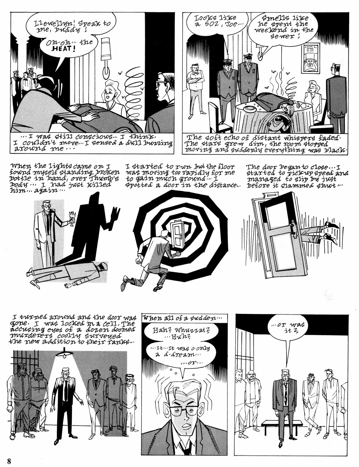 Read online Lloyd Llewellyn comic -  Issue #4 - 10