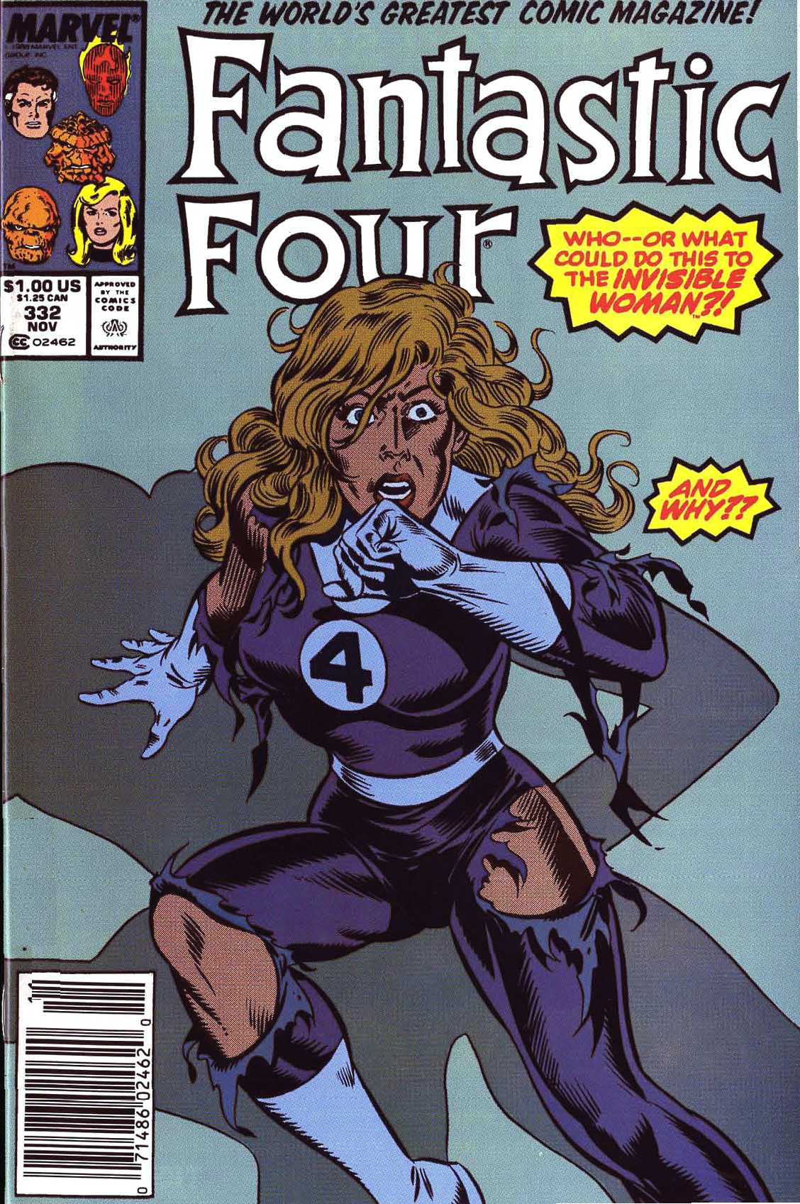 Read online Fantastic Four (1961) comic -  Issue #332 - 1