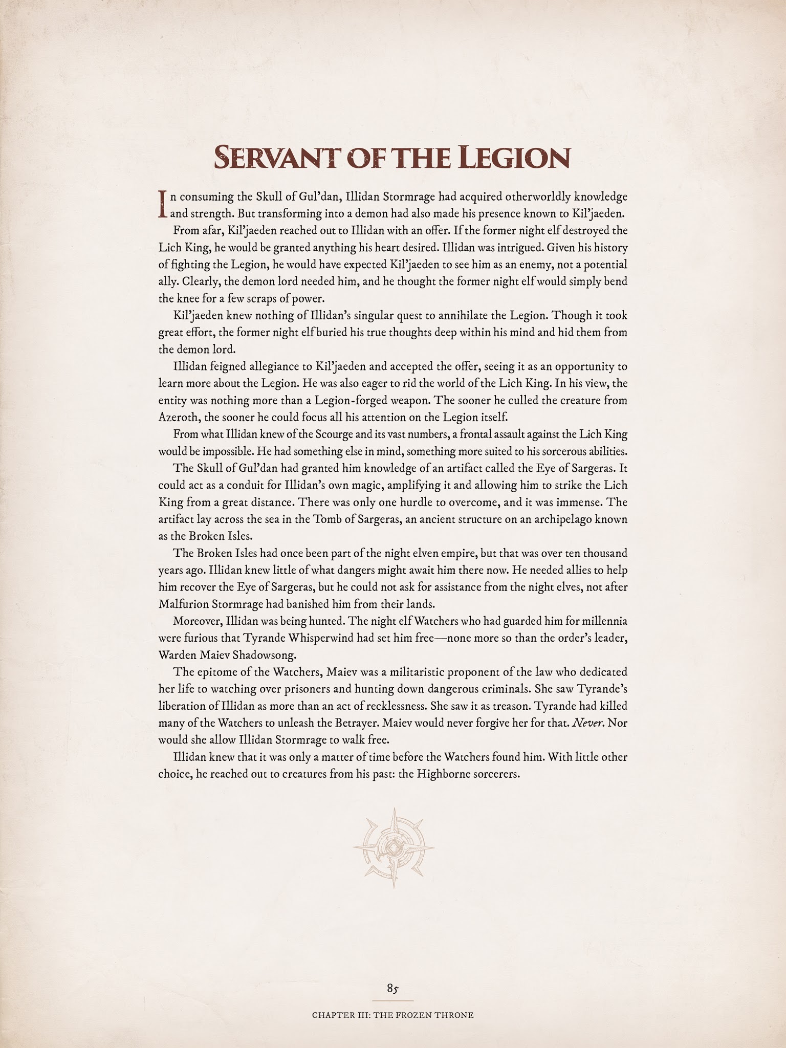 Read online World of Warcraft Chronicle Vol. 3 comic -  Issue # Full - 82