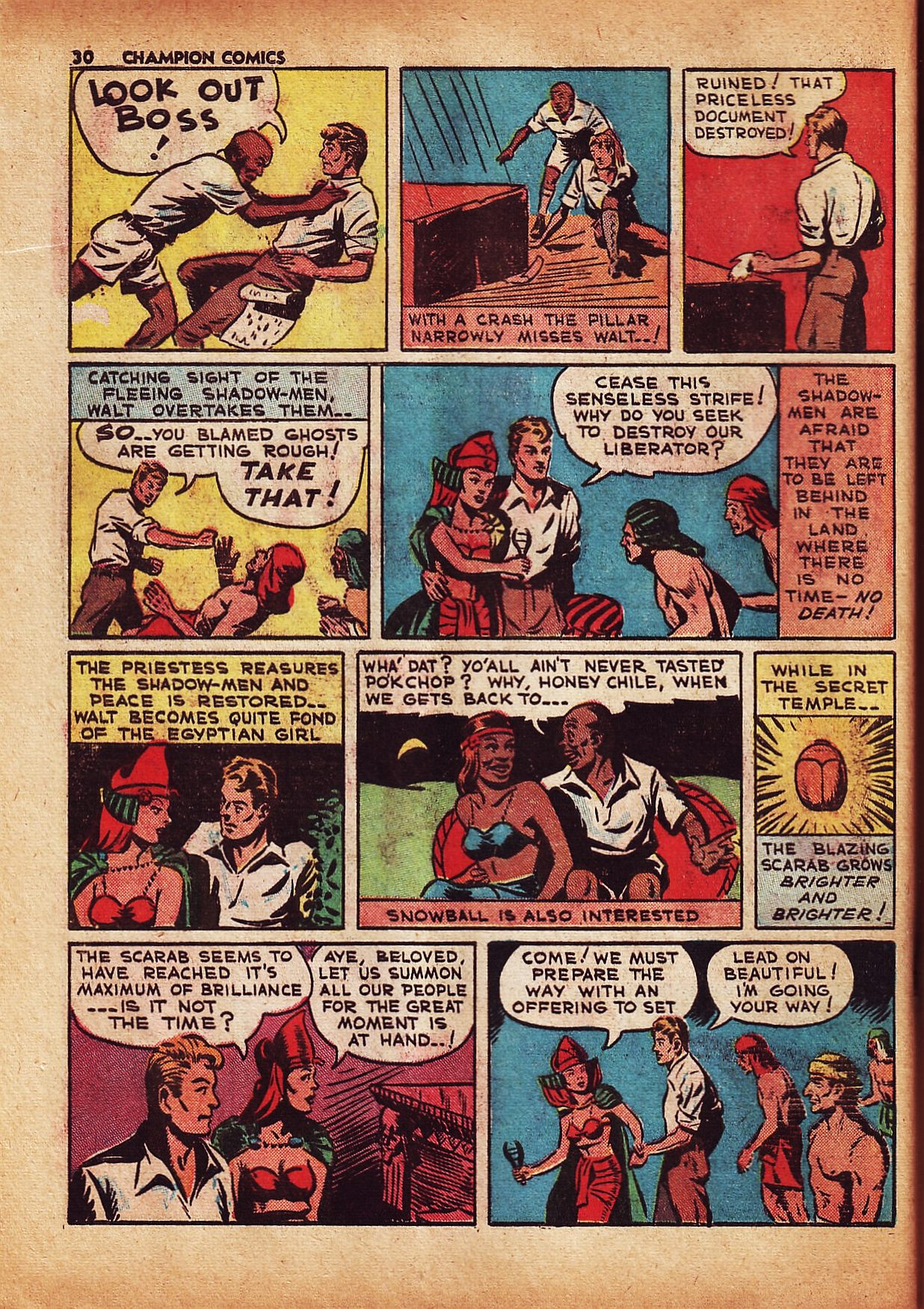 Read online Champion Comics comic -  Issue #5 - 32