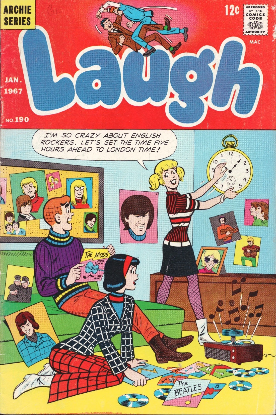 Read online Laugh (Comics) comic -  Issue #190 - 1
