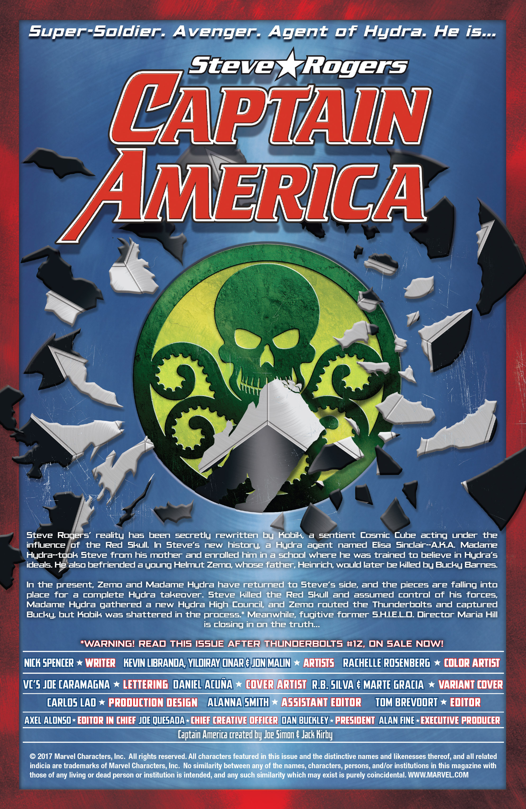 Read online Captain America: Steve Rogers comic -  Issue #16 - 2