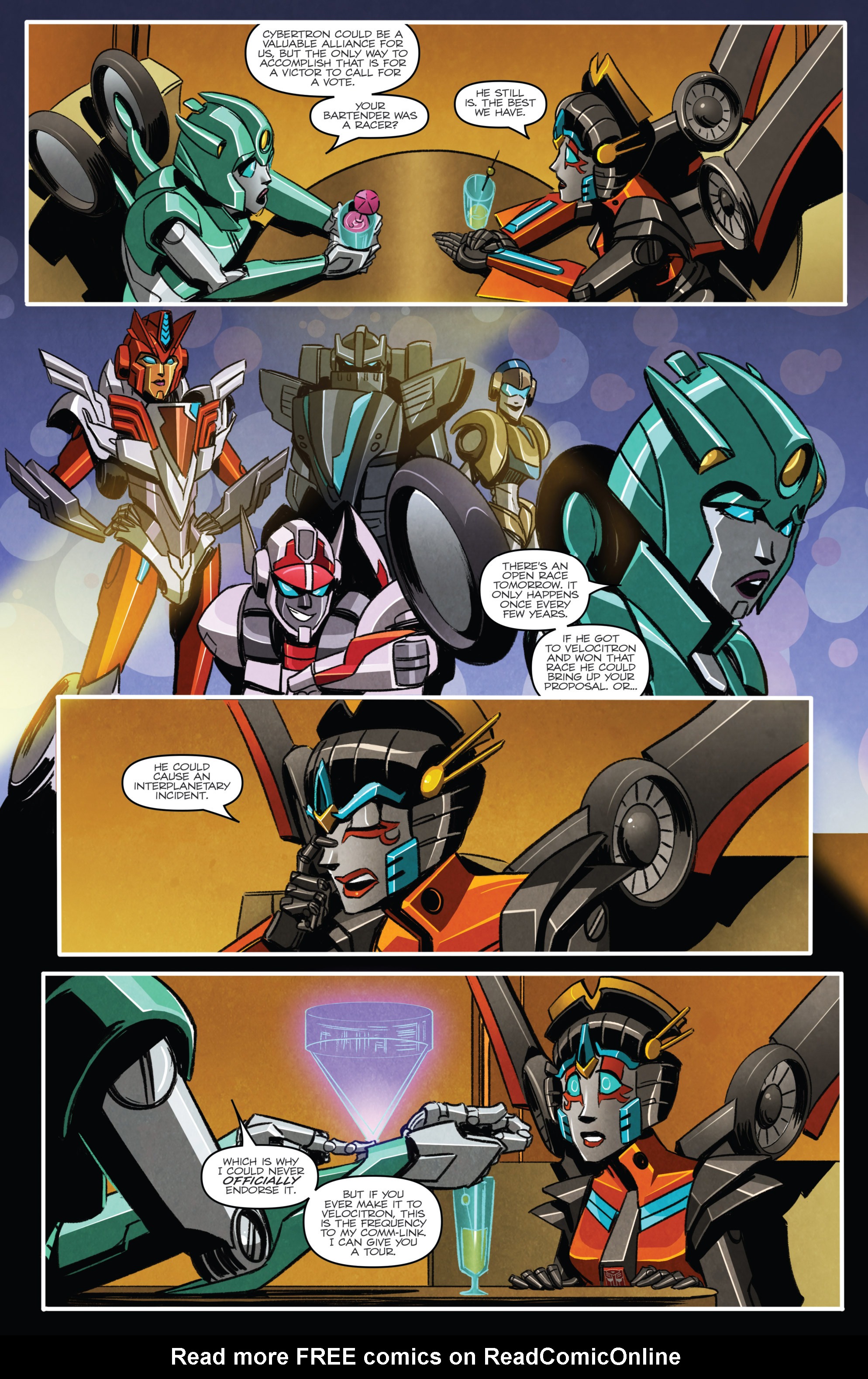 Read online Transformers: Distant Stars comic -  Issue # Full - 21