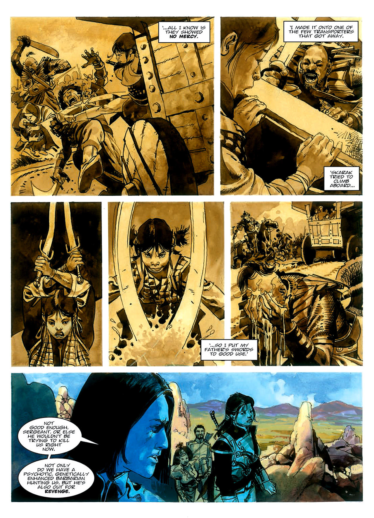 Read online Nikolai Dante comic -  Issue # TPB 8 - 168