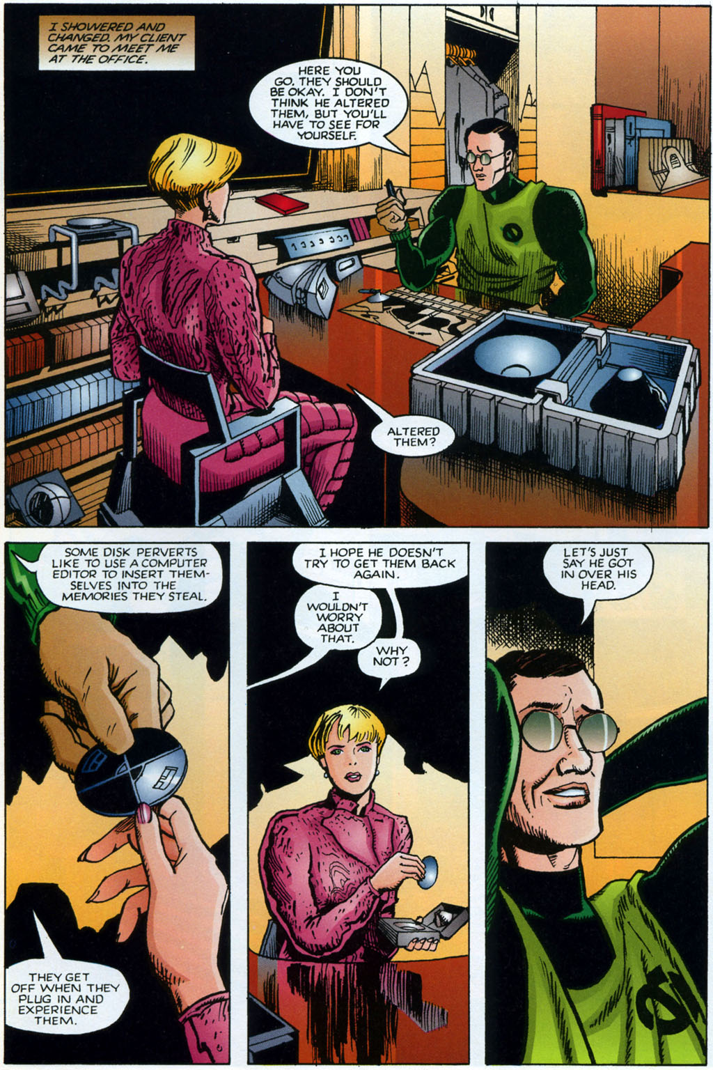 Read online Harsh Realm comic -  Issue #1 - 8