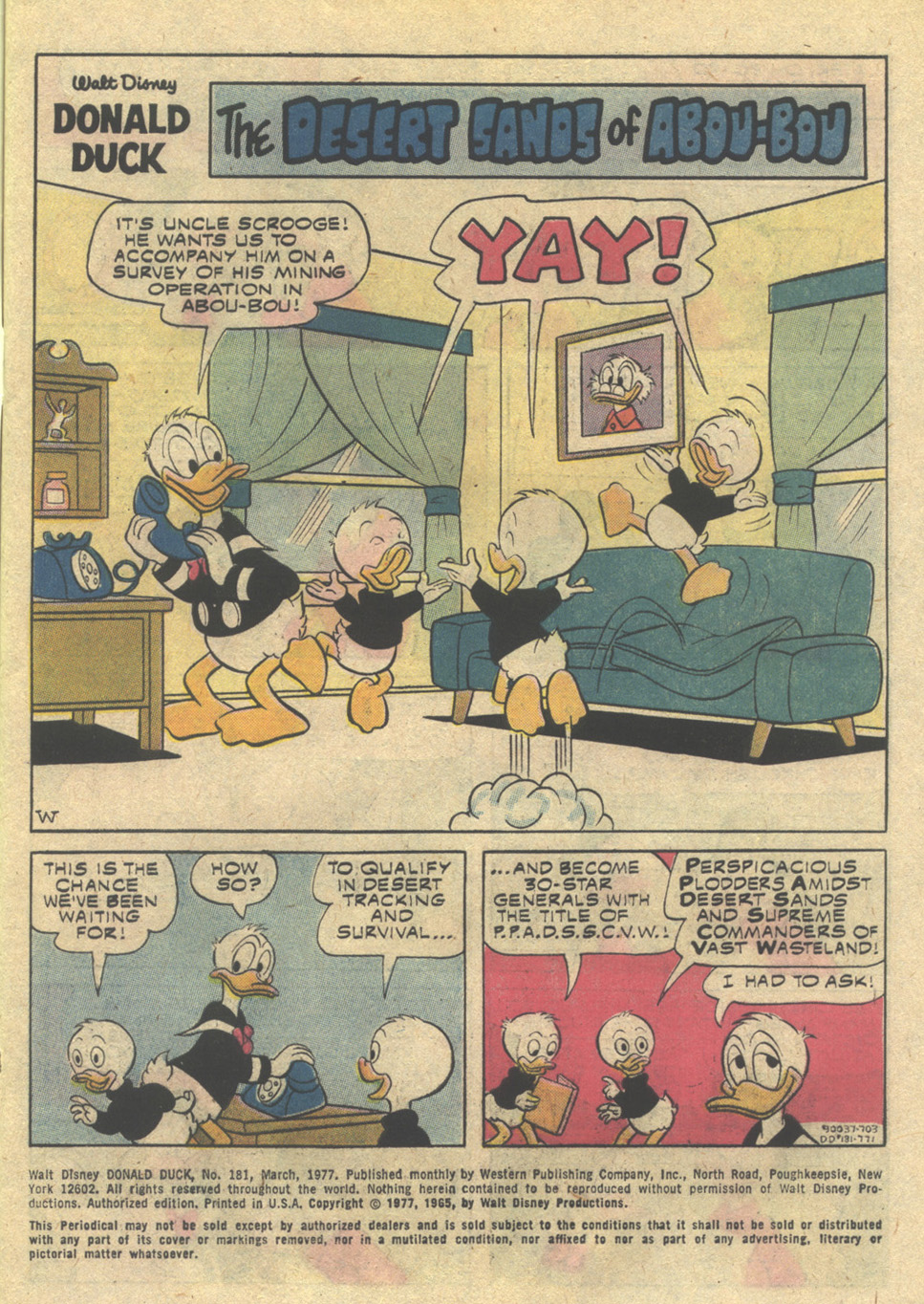 Read online Donald Duck (1962) comic -  Issue #181 - 3