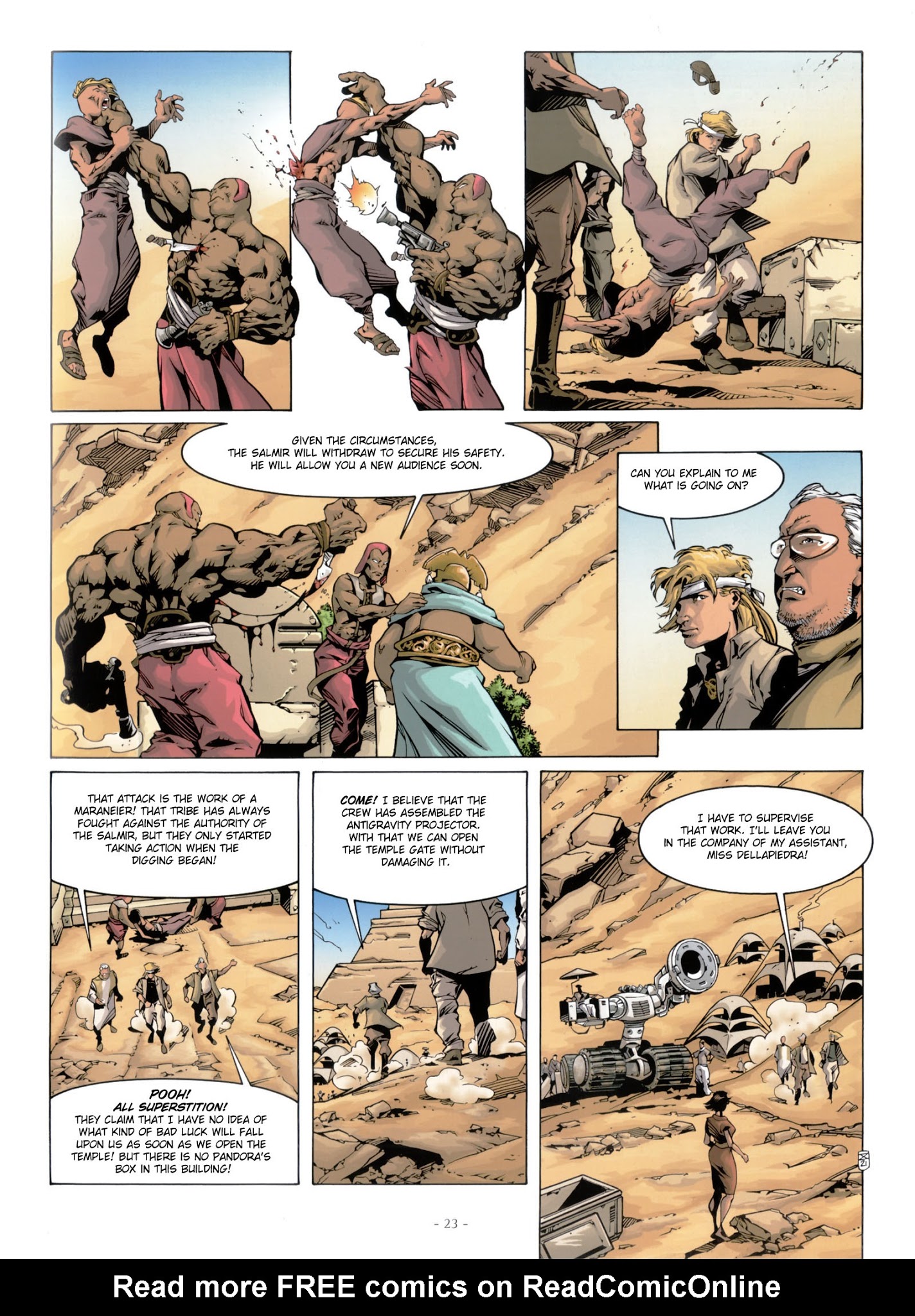 Read online Aquablue comic -  Issue #10 - 24