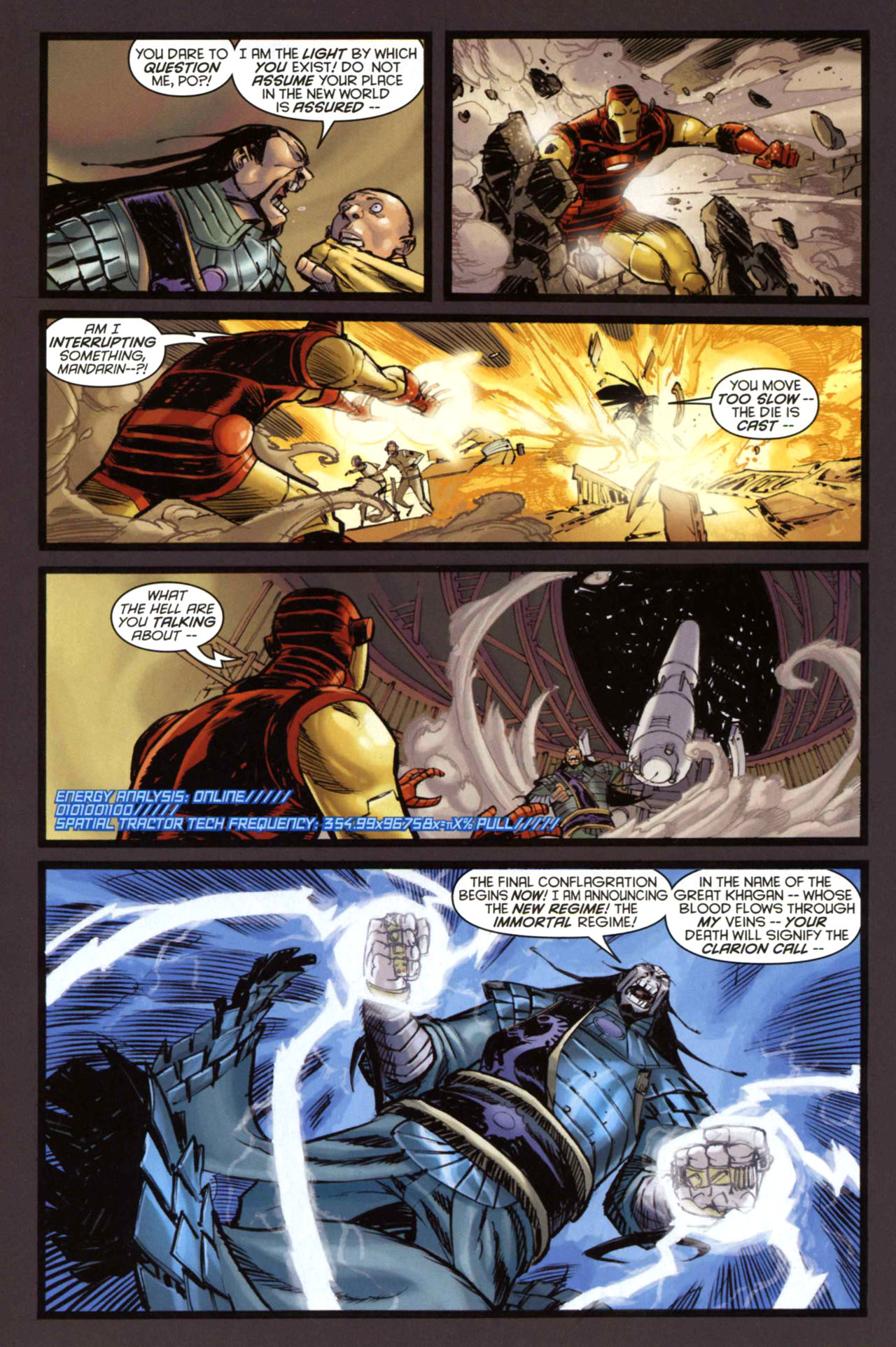 Read online Iron Man: Enter the Mandarin comic -  Issue #6 - 10