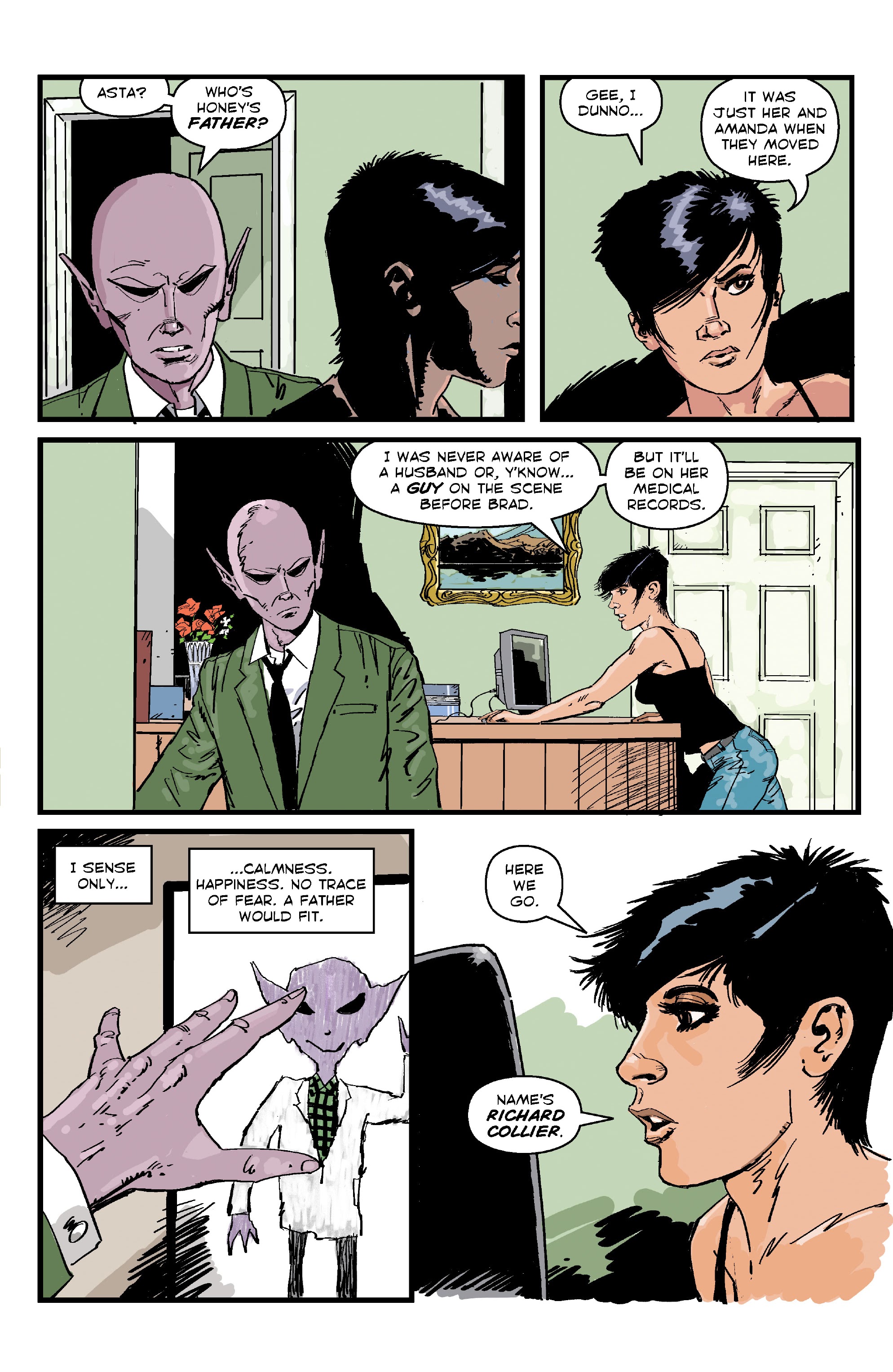 Read online Resident Alien: Your Ride's Here comic -  Issue #4 - 11