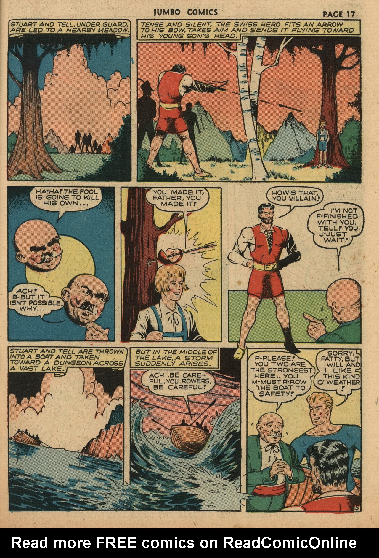 Read online Jumbo Comics comic -  Issue #37 - 19
