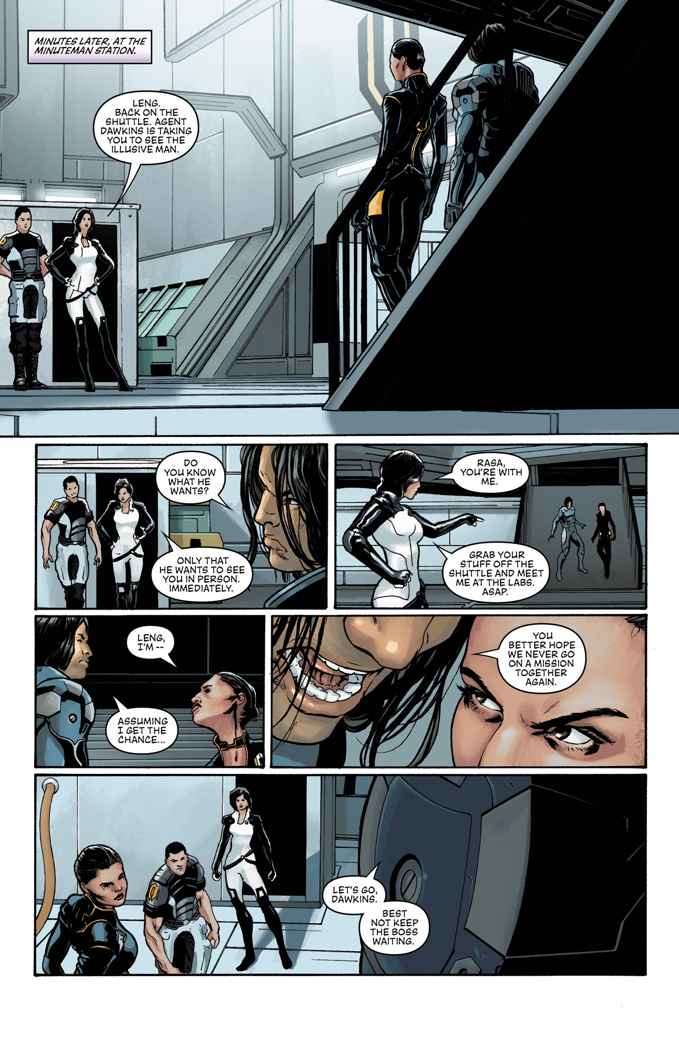 Read online Mass Effect: Foundation comic -  Issue #8 - 5