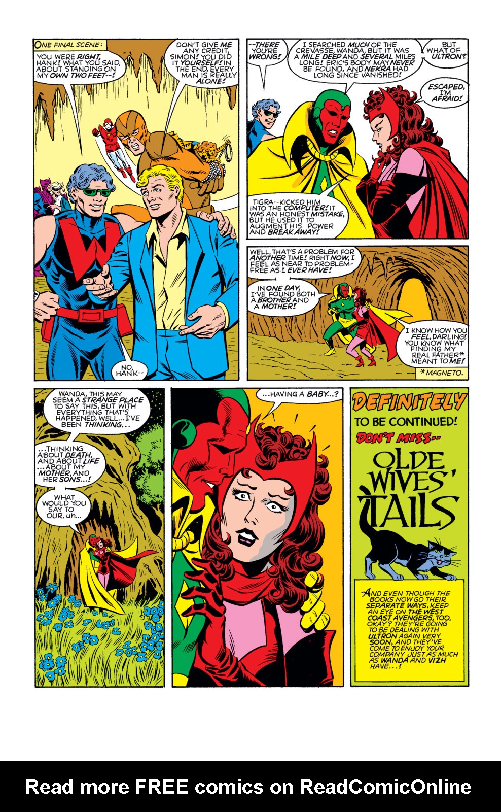 Read online The Vision and the Scarlet Witch (1985) comic -  Issue #2 - 24