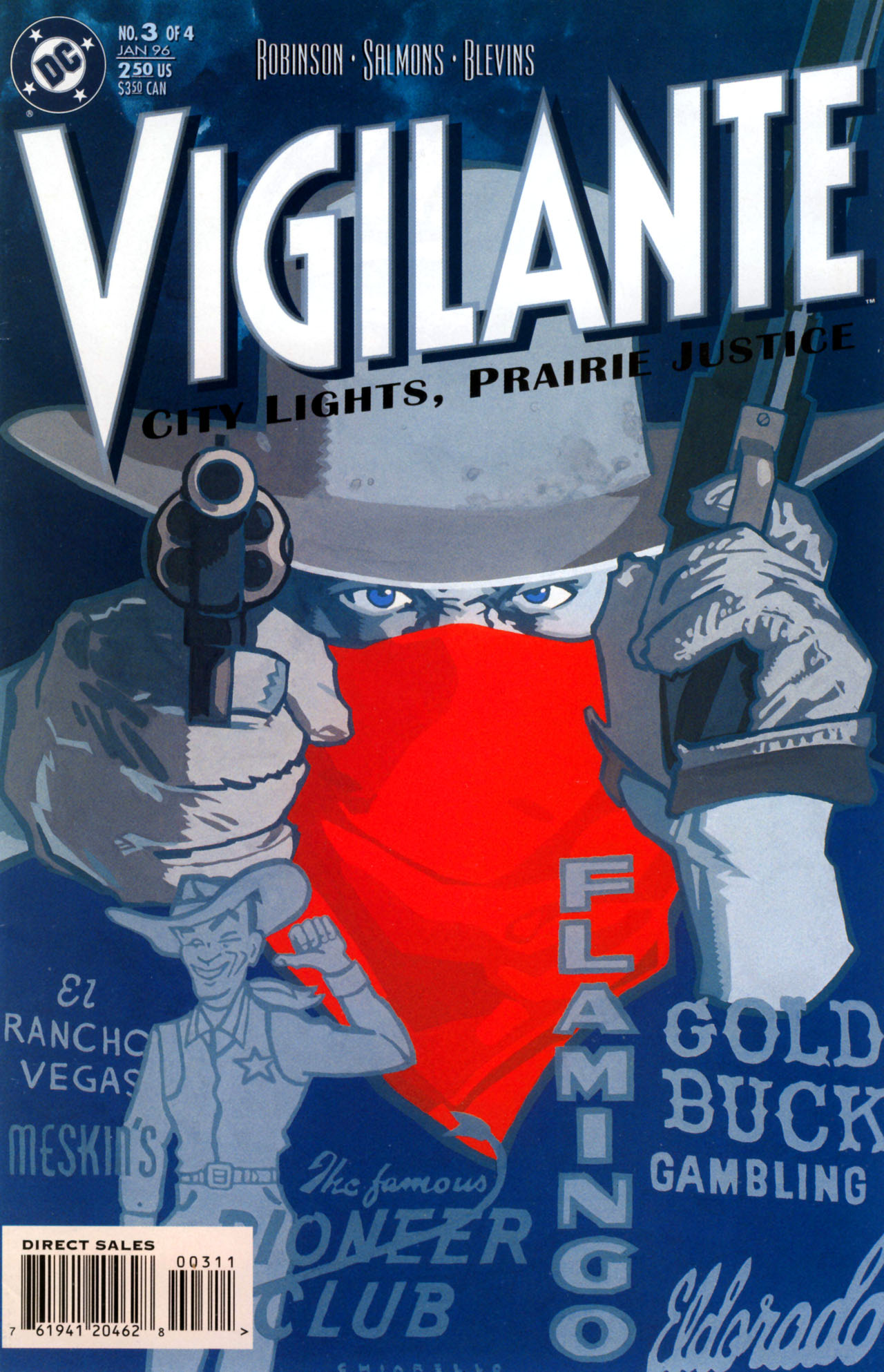Read online Vigilante: City Lights, Prairie Justice comic -  Issue #3 - 1