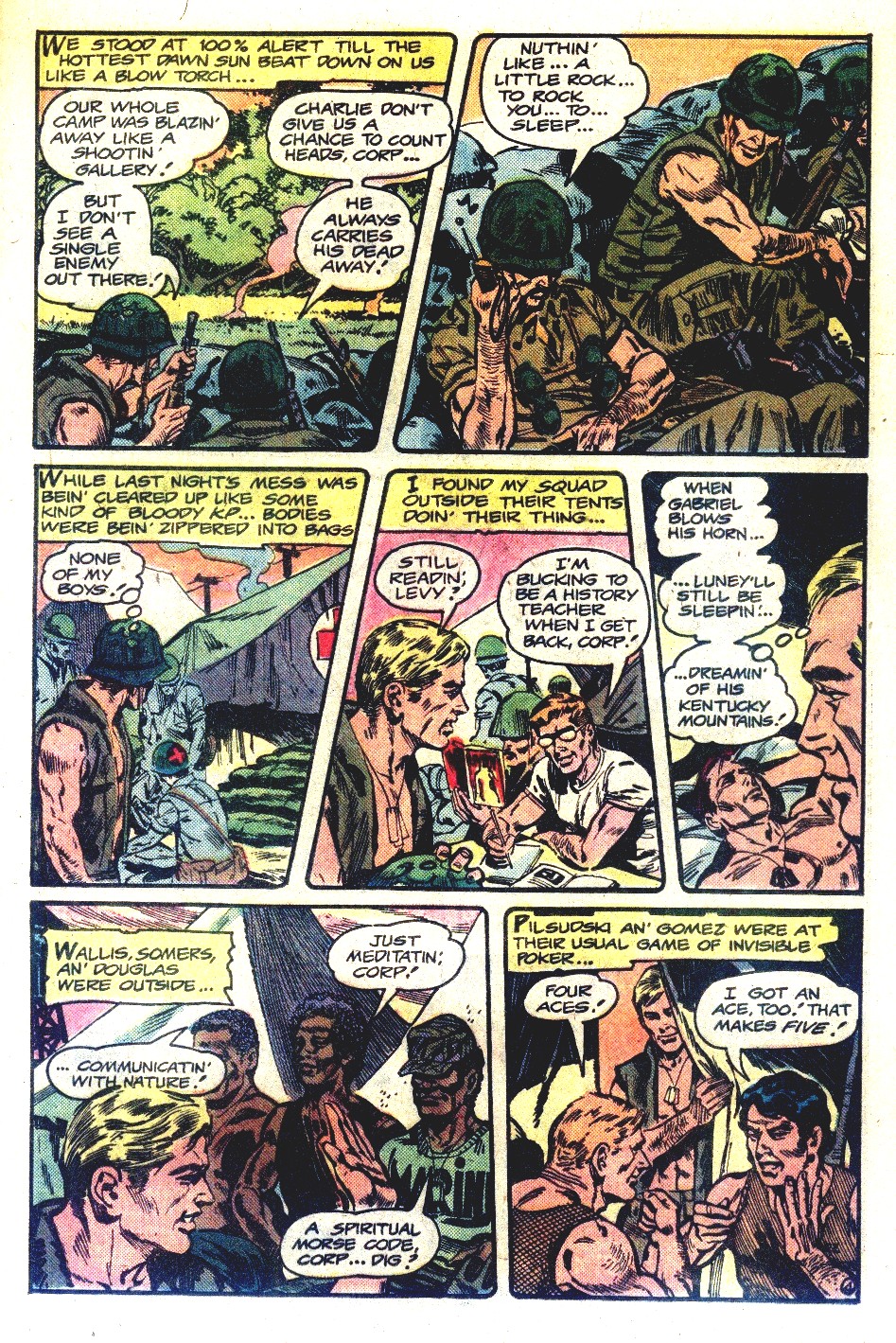 Read online G.I. Combat (1952) comic -  Issue #254 - 41