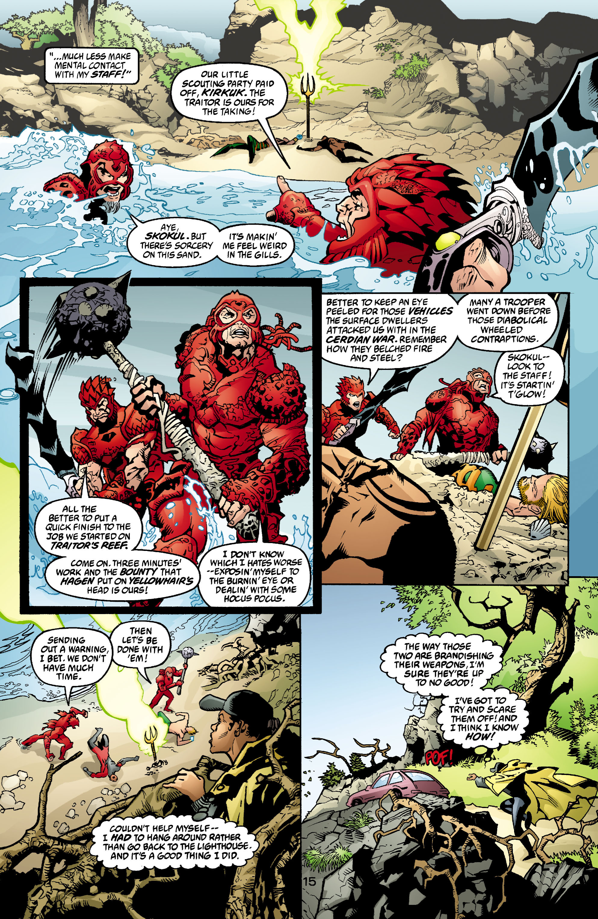 Read online Aquaman (2003) comic -  Issue #4 - 16