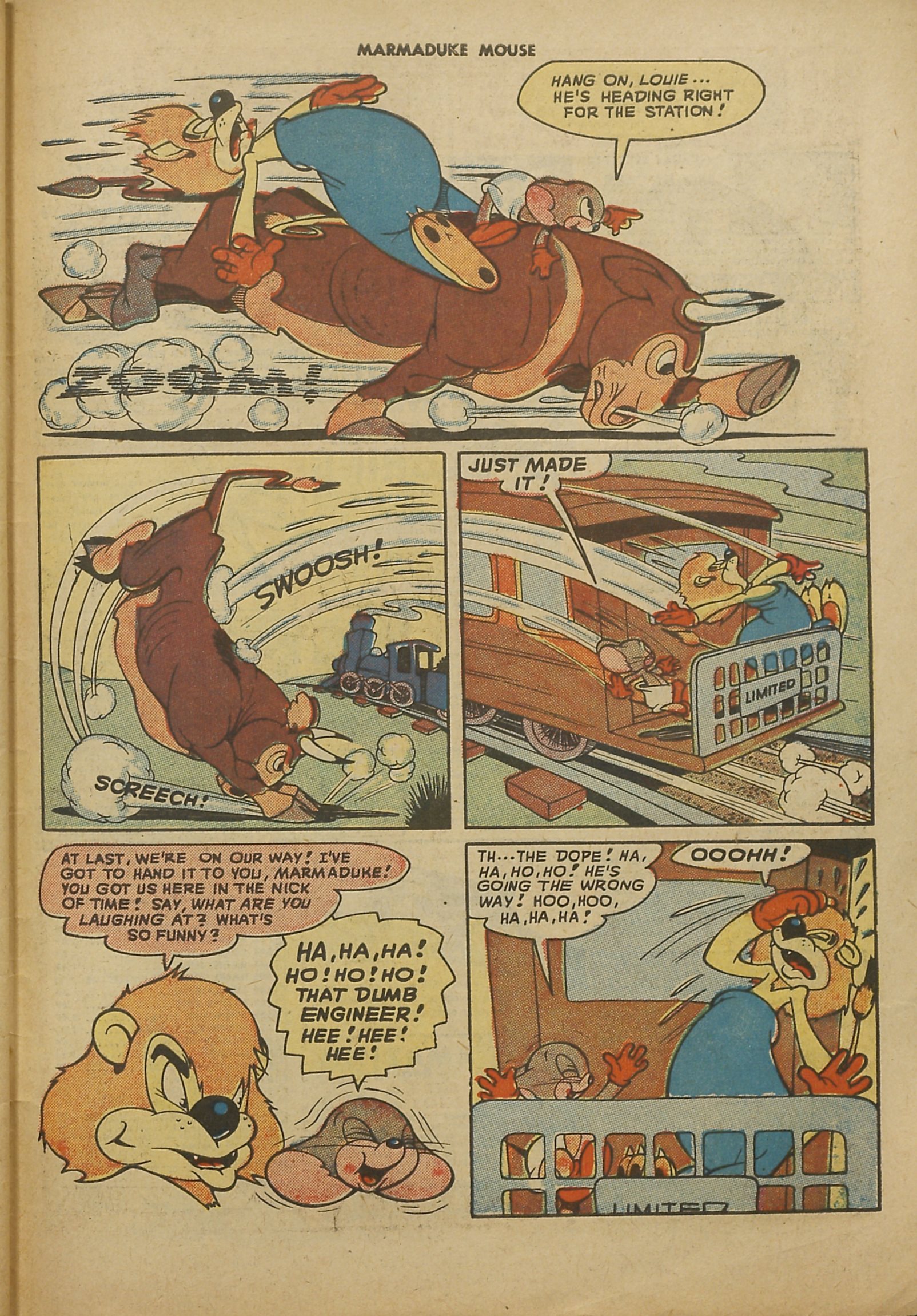 Read online Marmaduke Mouse comic -  Issue #9 - 49
