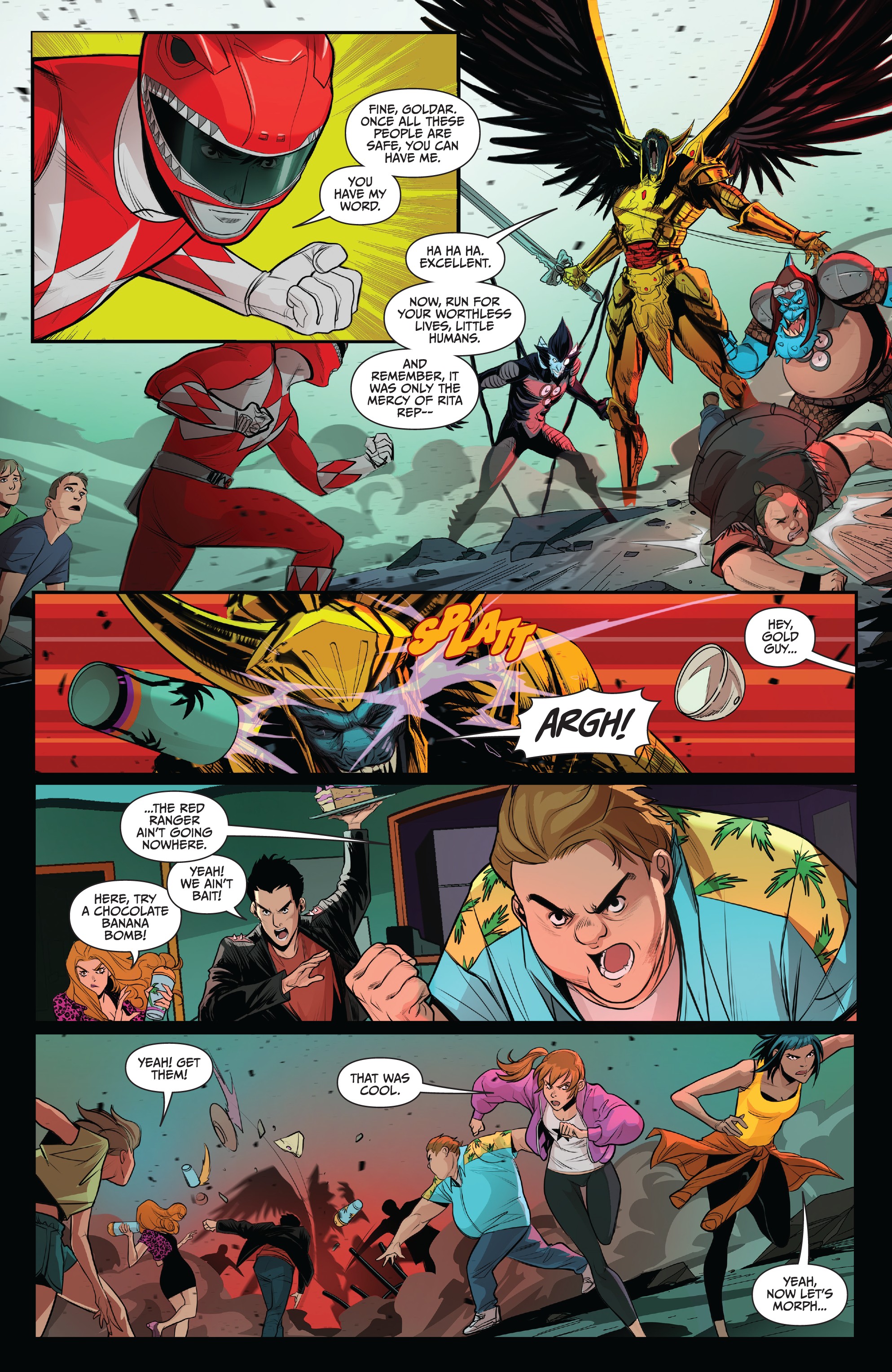 Read online Saban's Go Go Power Rangers comic -  Issue #20 - 13
