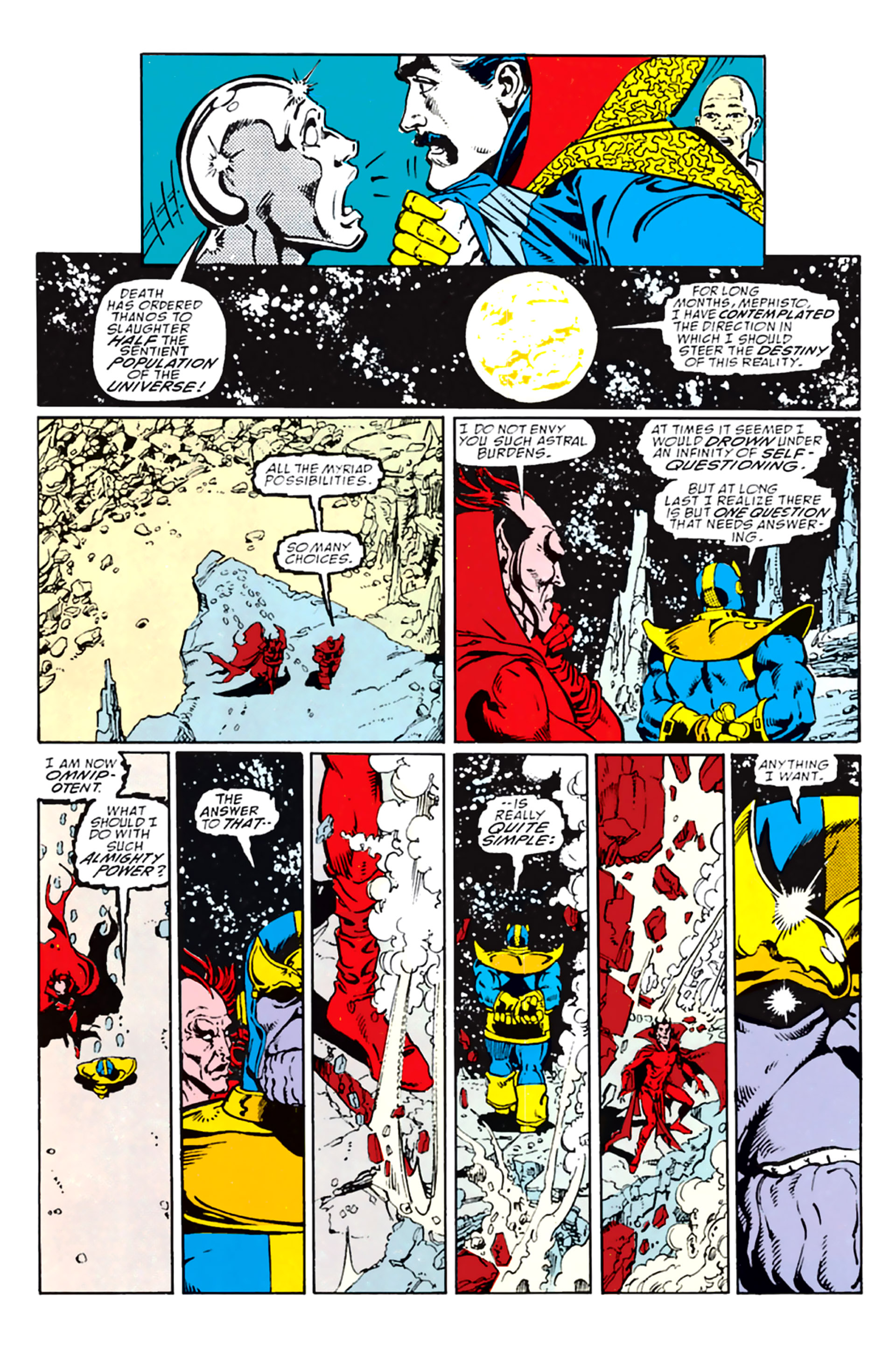 Read online Infinity Gauntlet (1991) comic -  Issue #1 - 8