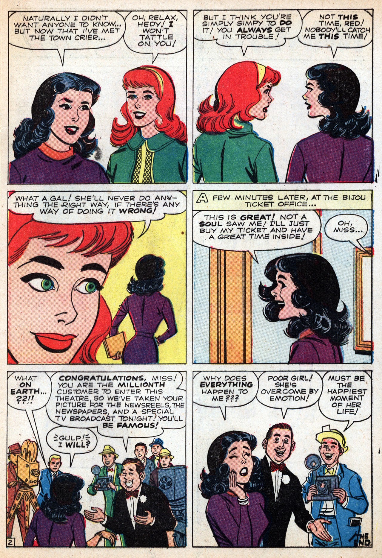 Read online Patsy and Hedy comic -  Issue #77 - 17