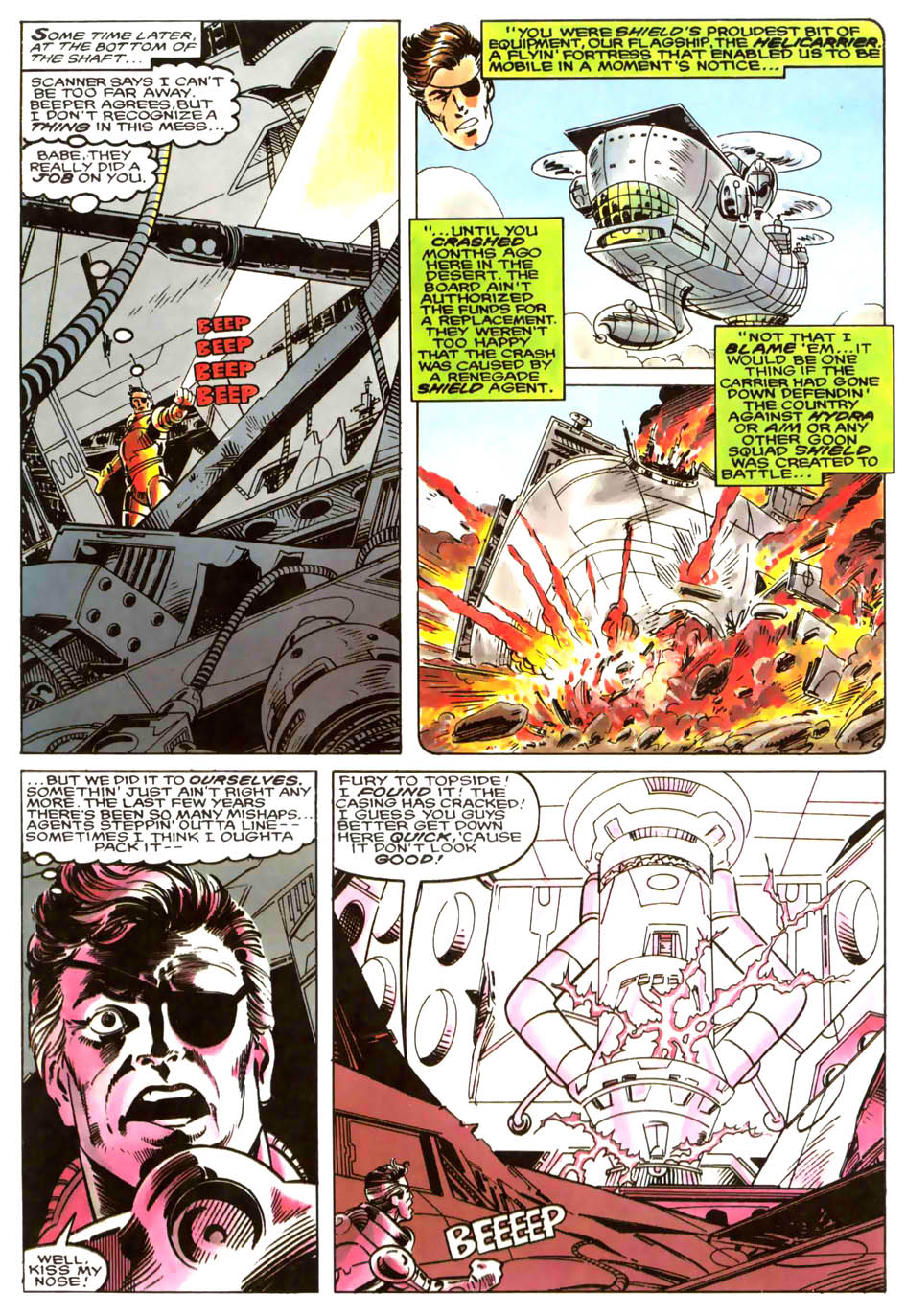 Read online Nick Fury vs. S.H.I.E.L.D. comic -  Issue #1 - 8