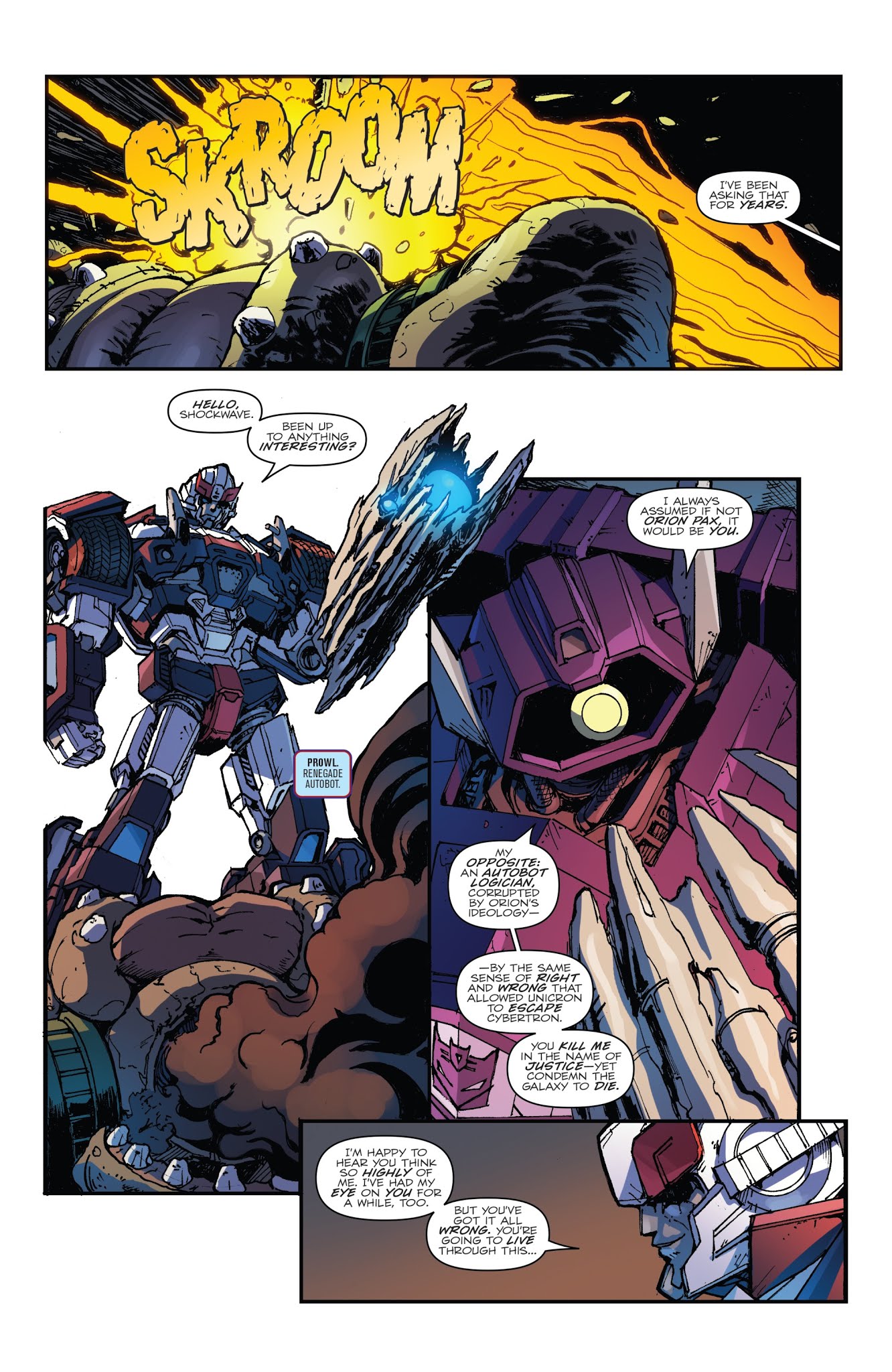 Read online Transformers: Unicron comic -  Issue #6 - 16